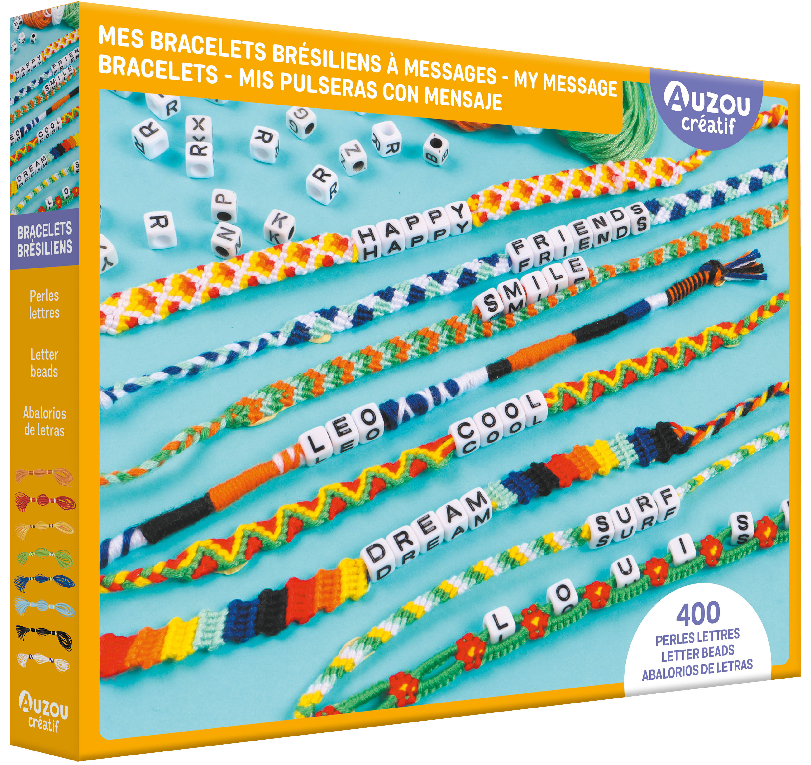 Mon Coffret D'artiste - Mes Bracelets Brésiliens À Messages