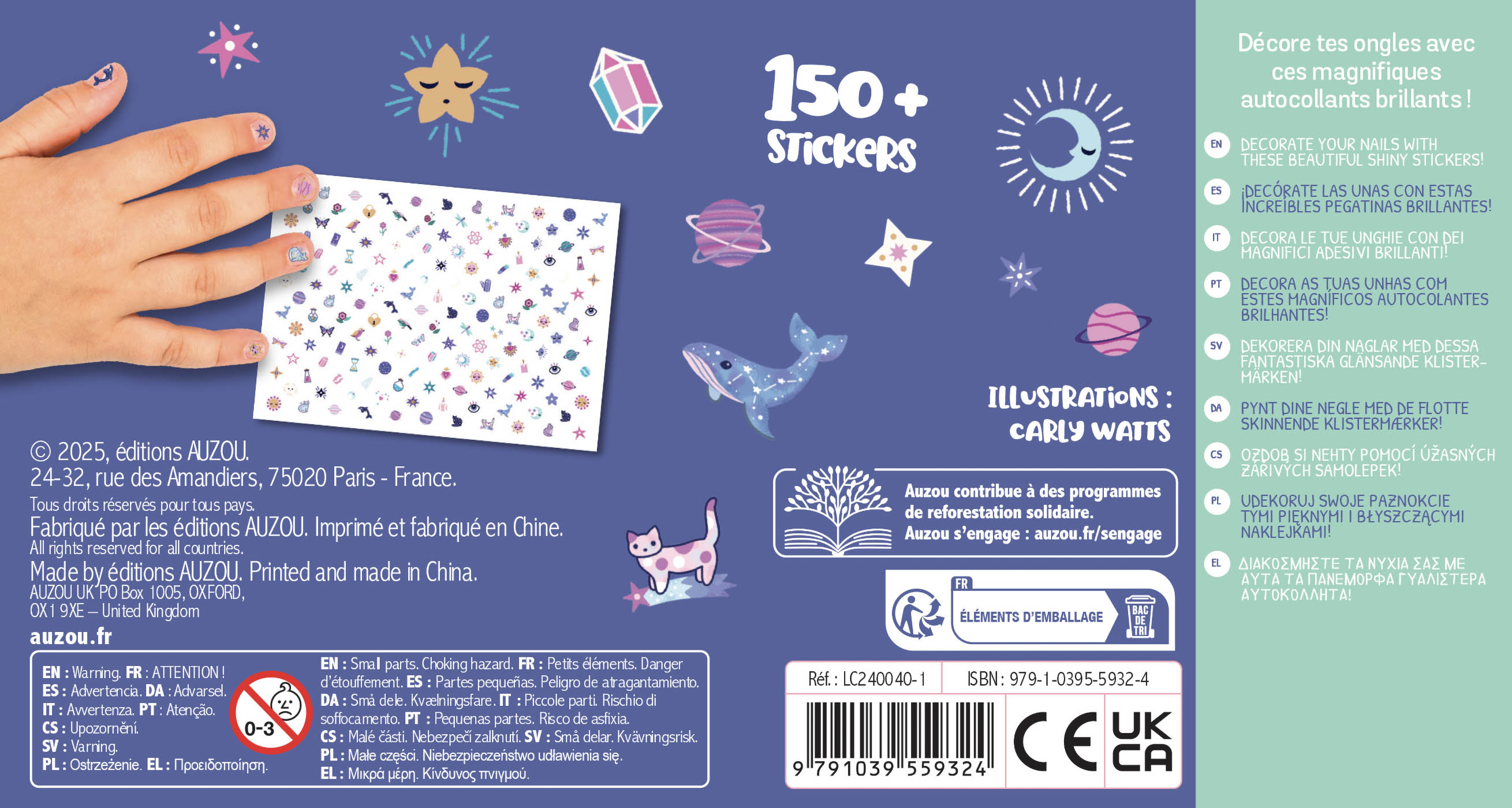Mes P'tits Tattoos - Mes Stickers D'ongles Mes P'tits Tattoos - Mes Stickers D'ongles