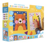 Mes premiers animaux à scratcher