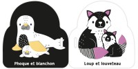Mon Premier Livre Poussette En Noir Et Blanc - Bébés Animaux Mon Premier Livre Poussette En Noir Et Blanc - Bébés Animaux