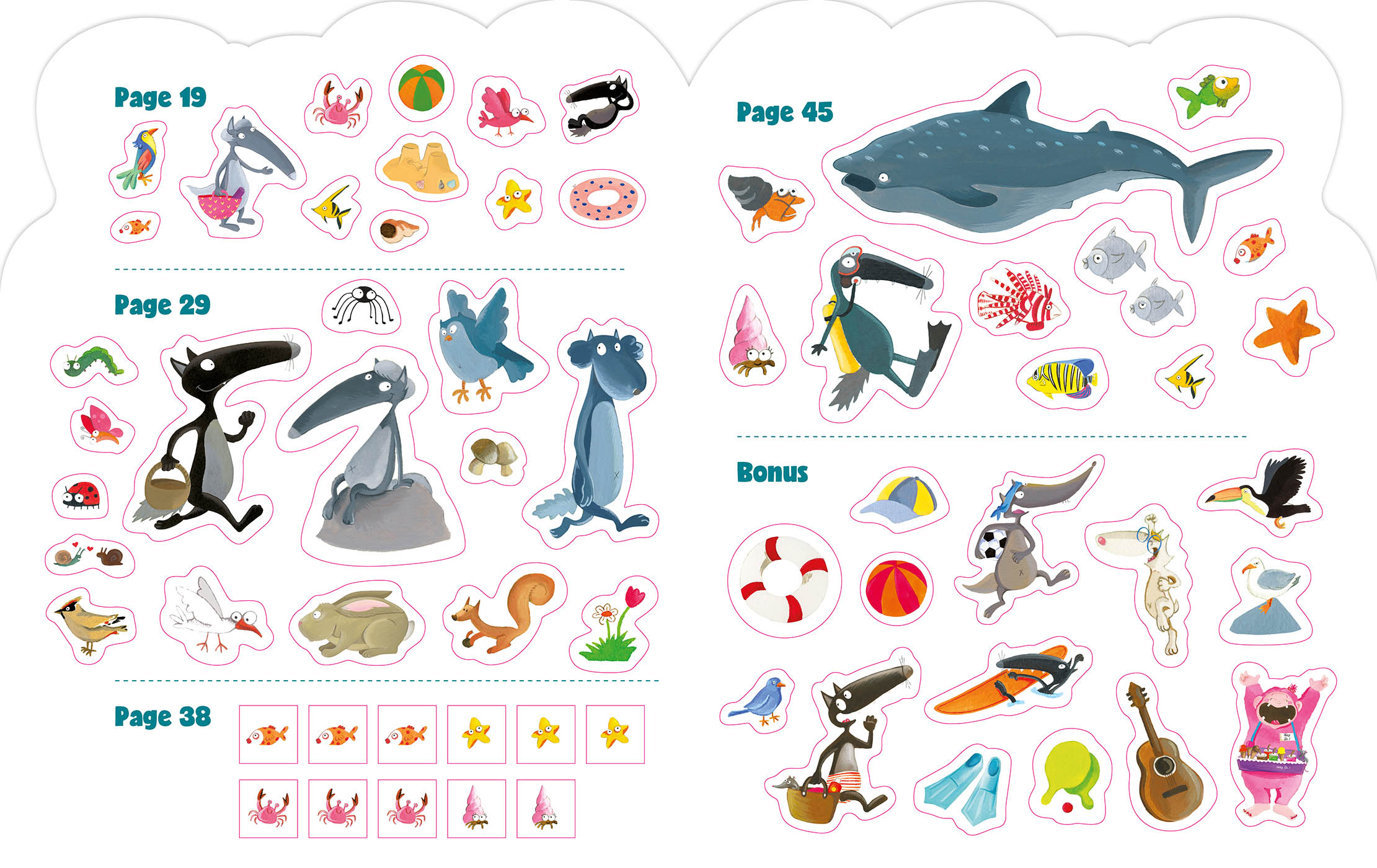 Loup - Mes Activités D'été