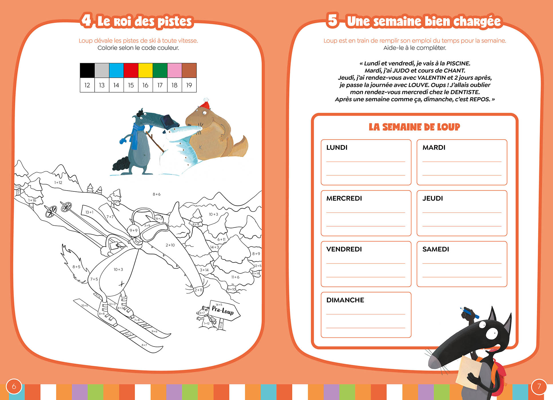 125 Jeux Avec Loup - Du Ce1 Vers Le Ce2 - 2026