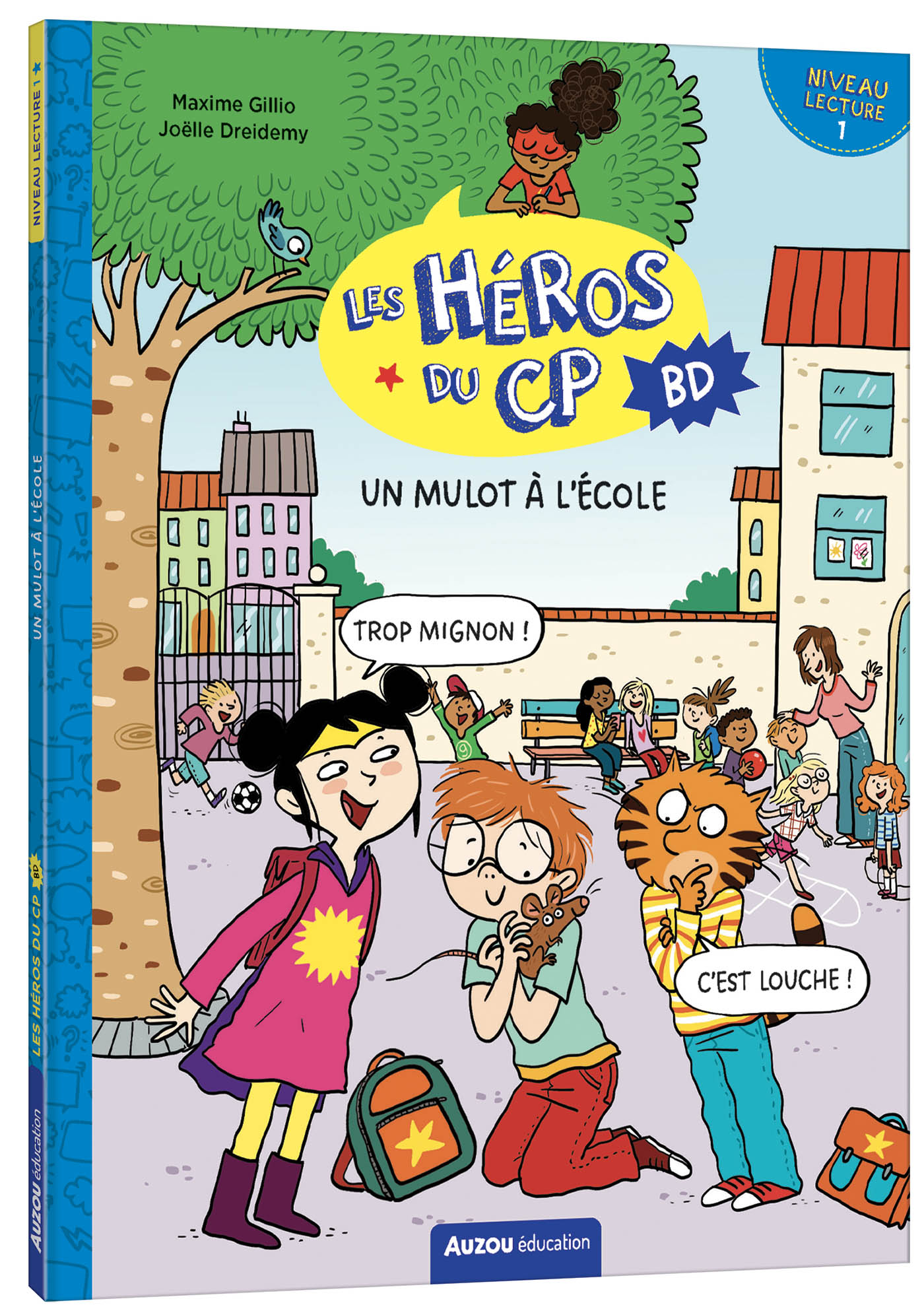 Les Héros Du Cp En Bd - Niveau 1 - Un Mulot À L'école