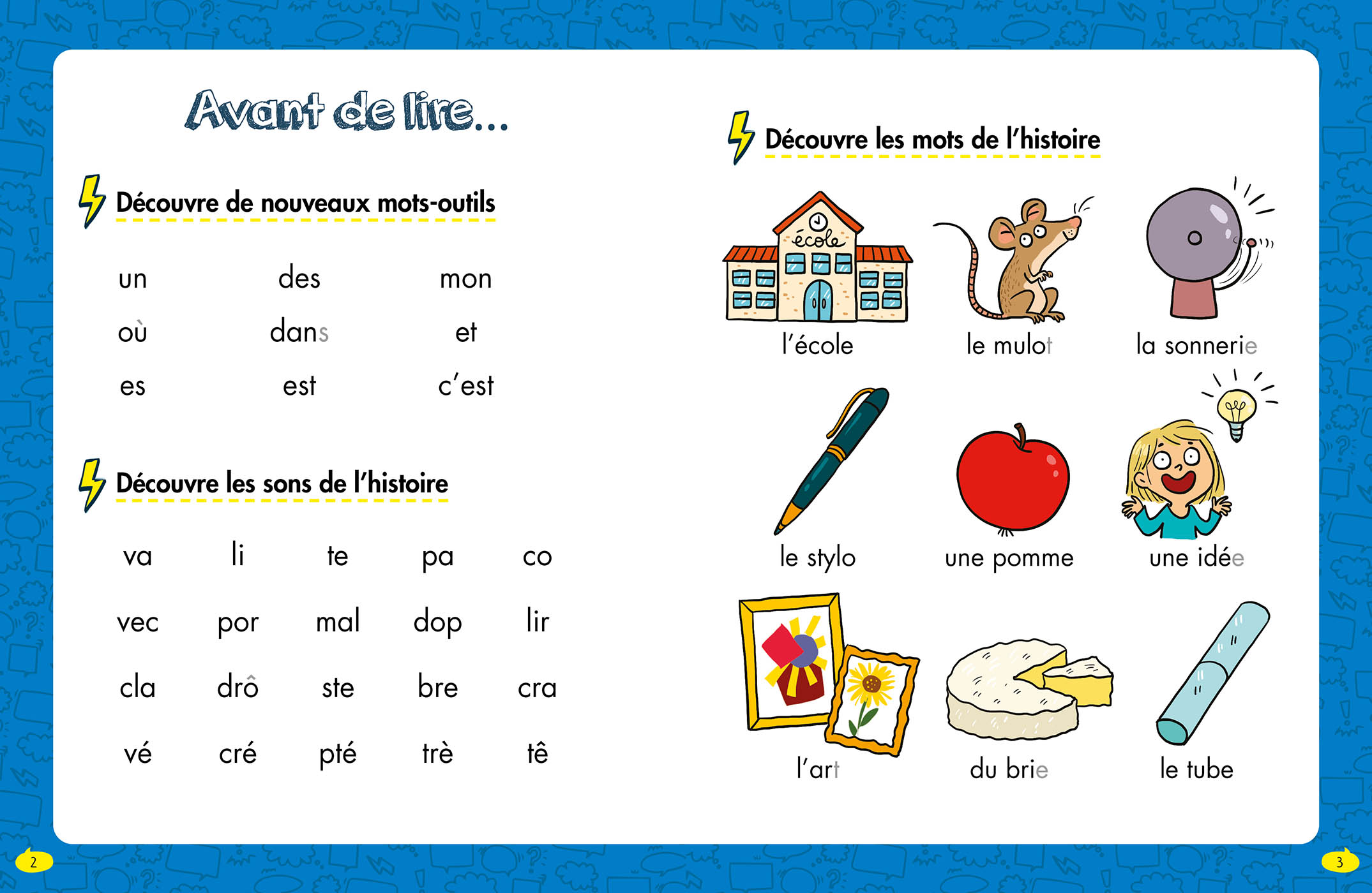 Les Héros Du Cp En Bd - Niveau 1 - Un Mulot À L'école Les Héros Du Cp En Bd - Niveau 1 - Un Mulot À L'école