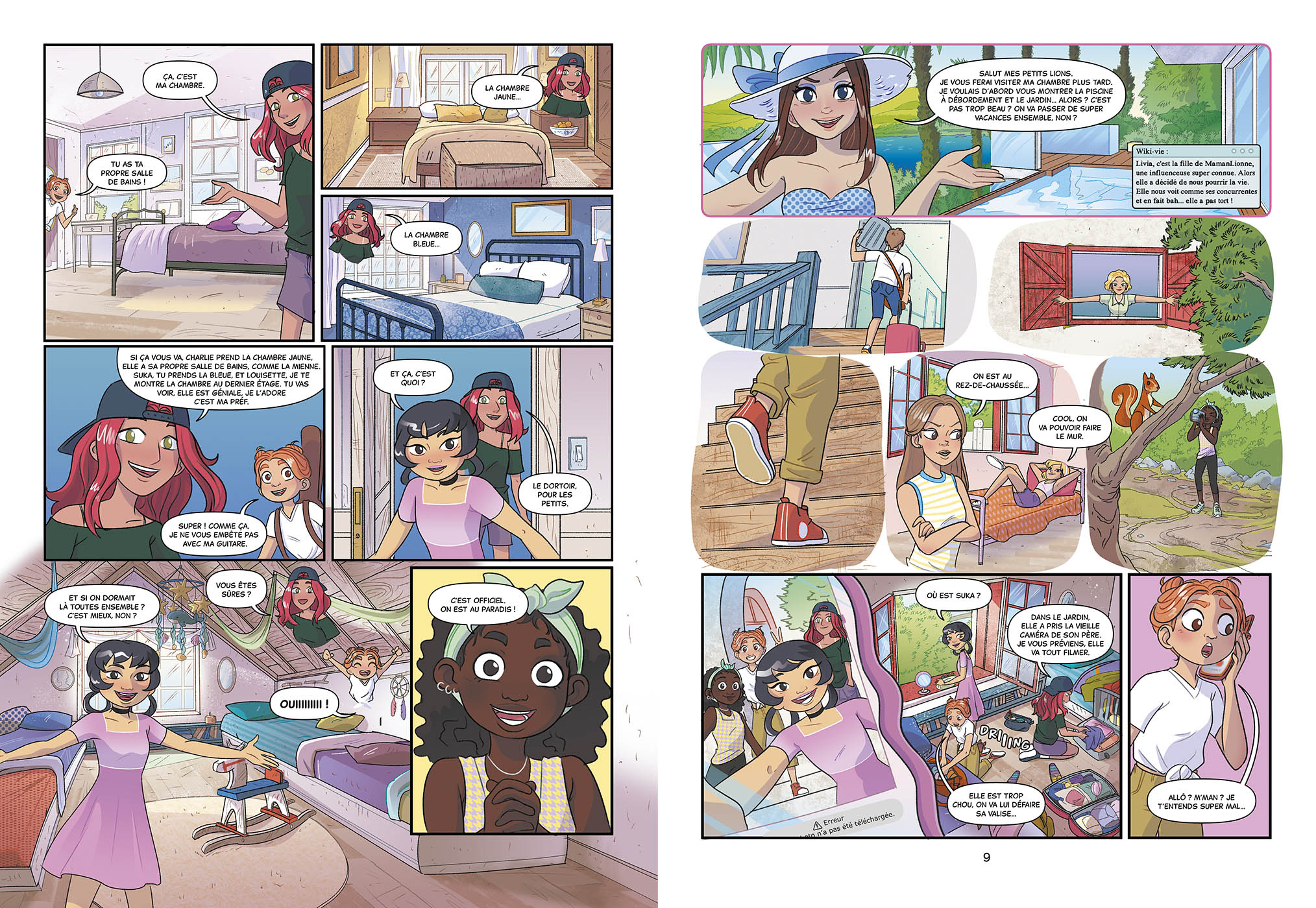 Les Influenceuses - Tome 3 - Les 4Mies En Vacances