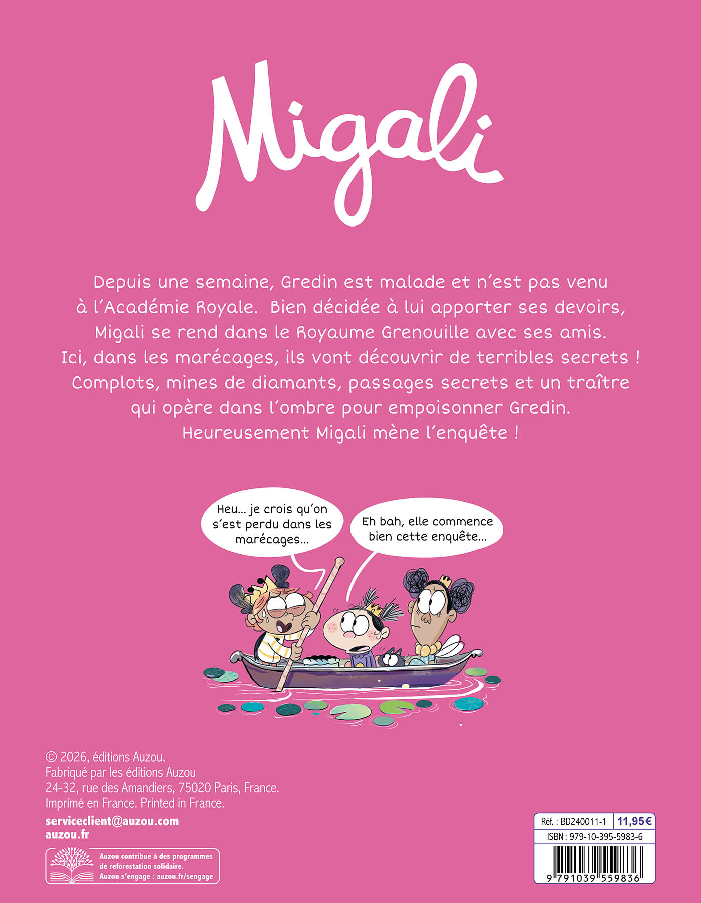 Migali - Tome 9 - Mystère Sur Nénuphar
