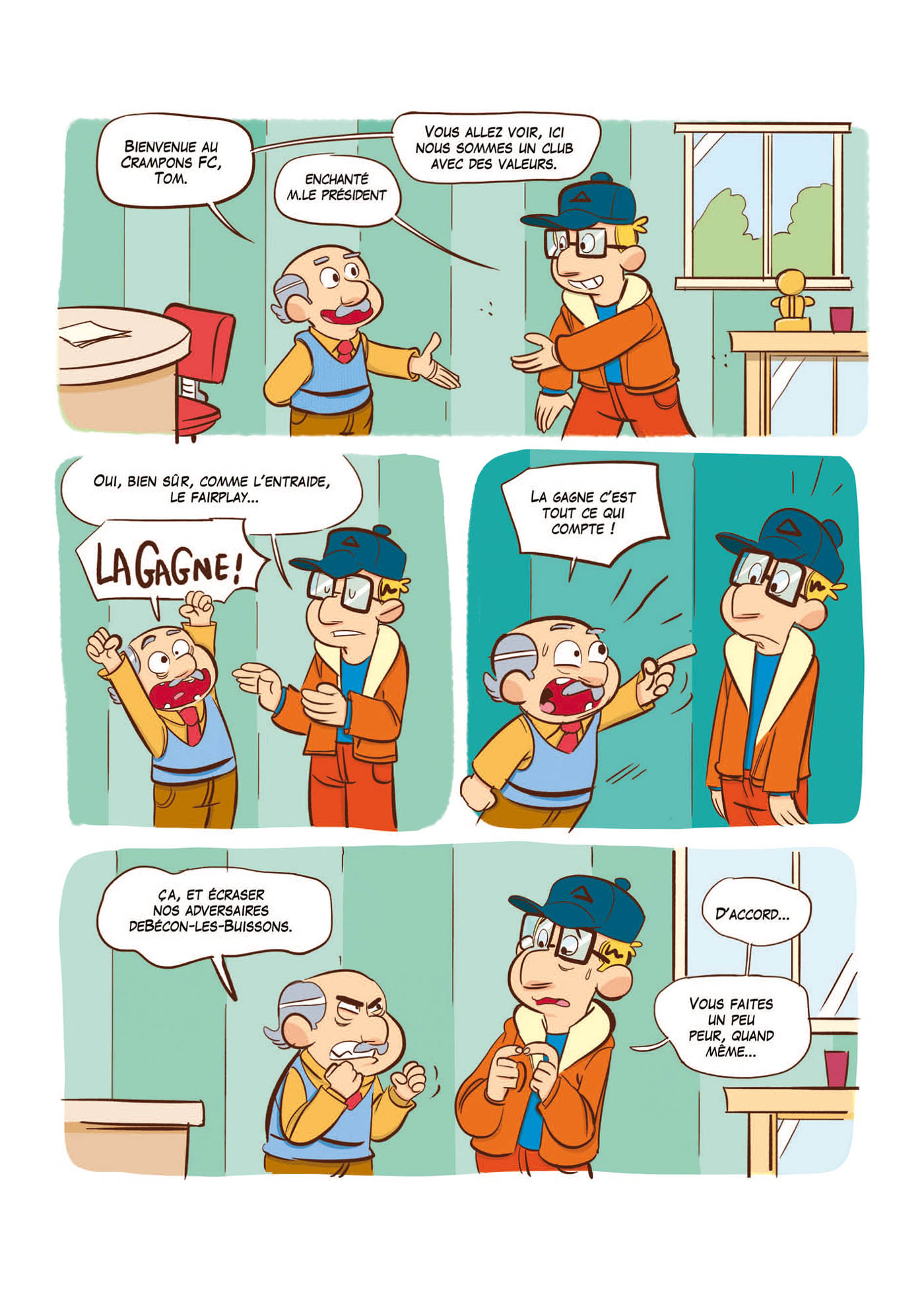 Super Crampons Football Club - Tome 1 - Des Rêves Plein La Tête