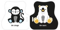 Mon Premier Livre Poussette En Noir Et Blanc - Animaux Mignons Mon Premier Livre Poussette En Noir Et Blanc - Animaux Mignons