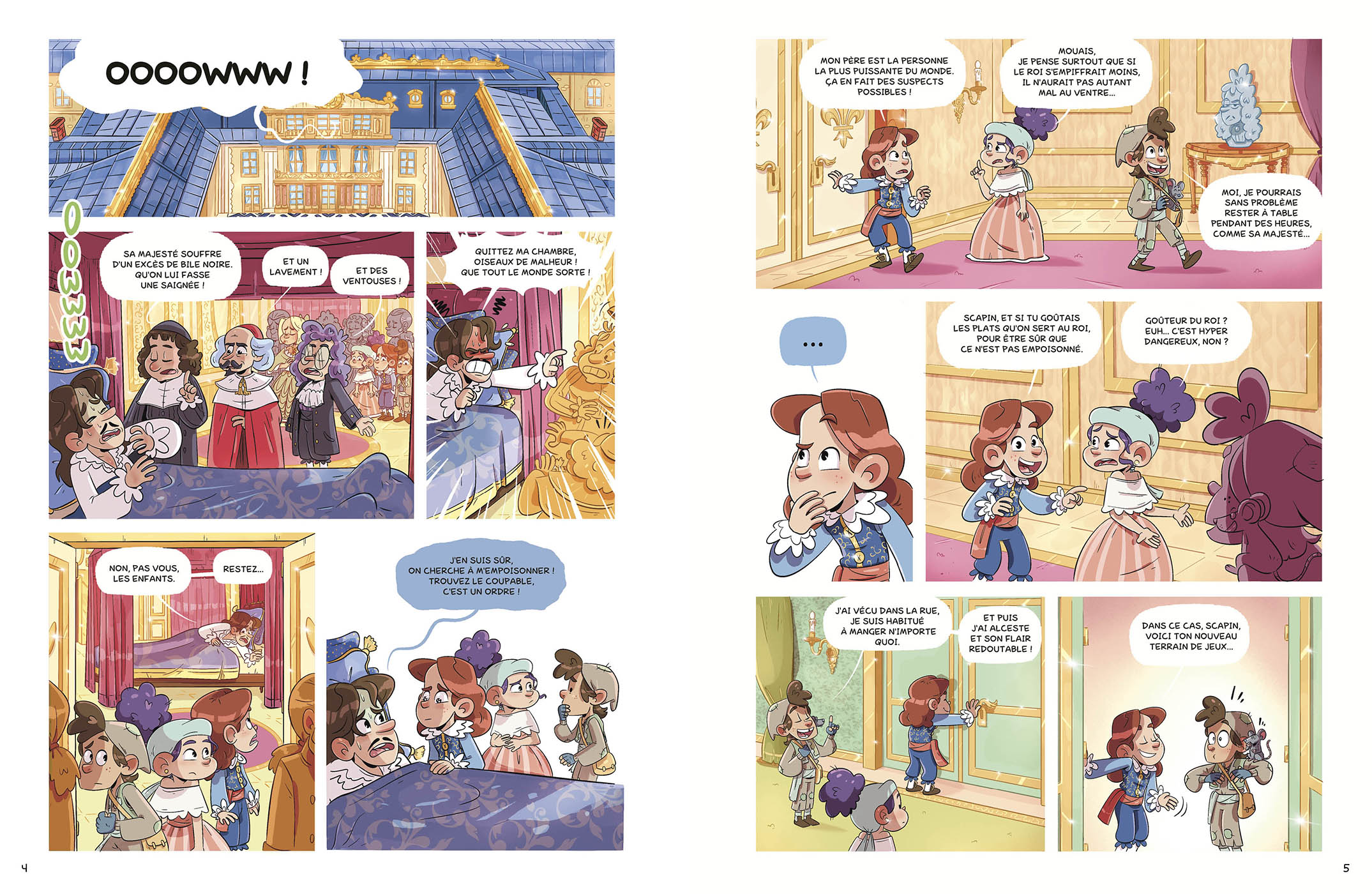 Les Espions De Versailles - Tome 2 - Les Espions De Versailles - Mystères À La Cour Les Espions De Versailles - Tome 2 - Les Espions De Versailles - Mystères À La Cour