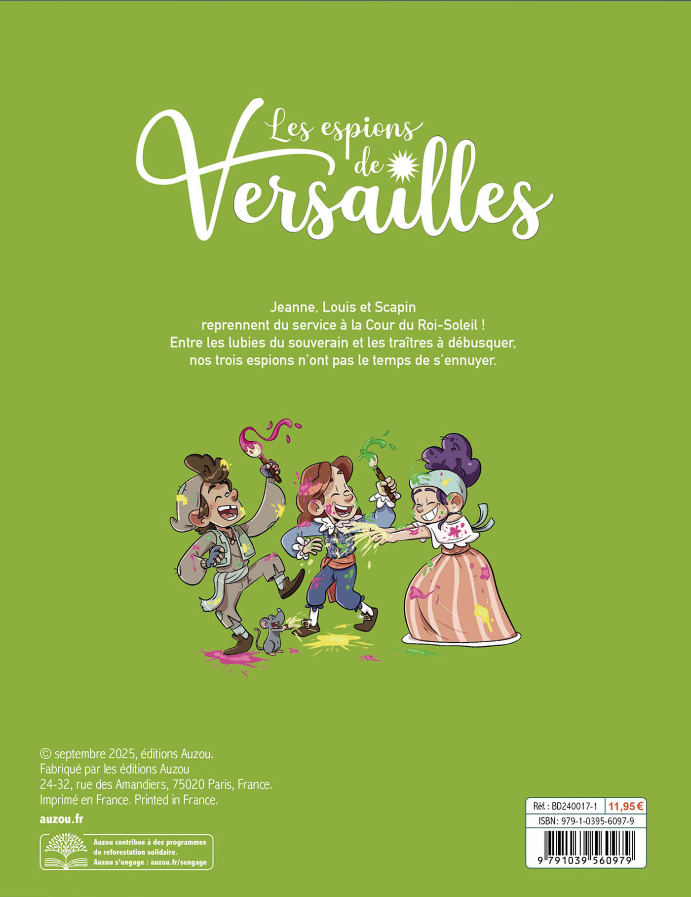 Les Espions De Versailles - Tome 2 - Les Espions De Versailles - Mystères À La Cour