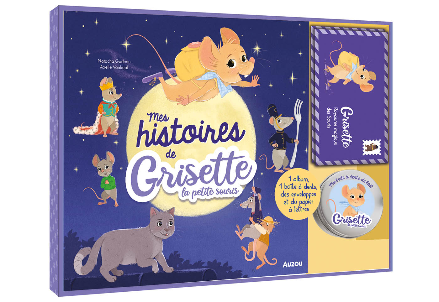 Mon Coffret Grisette : 2 Histoires Et 1 Boîte À Dent