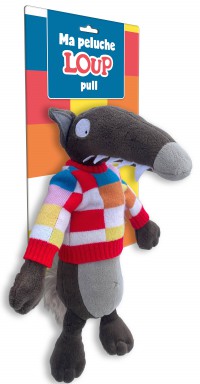 Ma peluche loup pull
