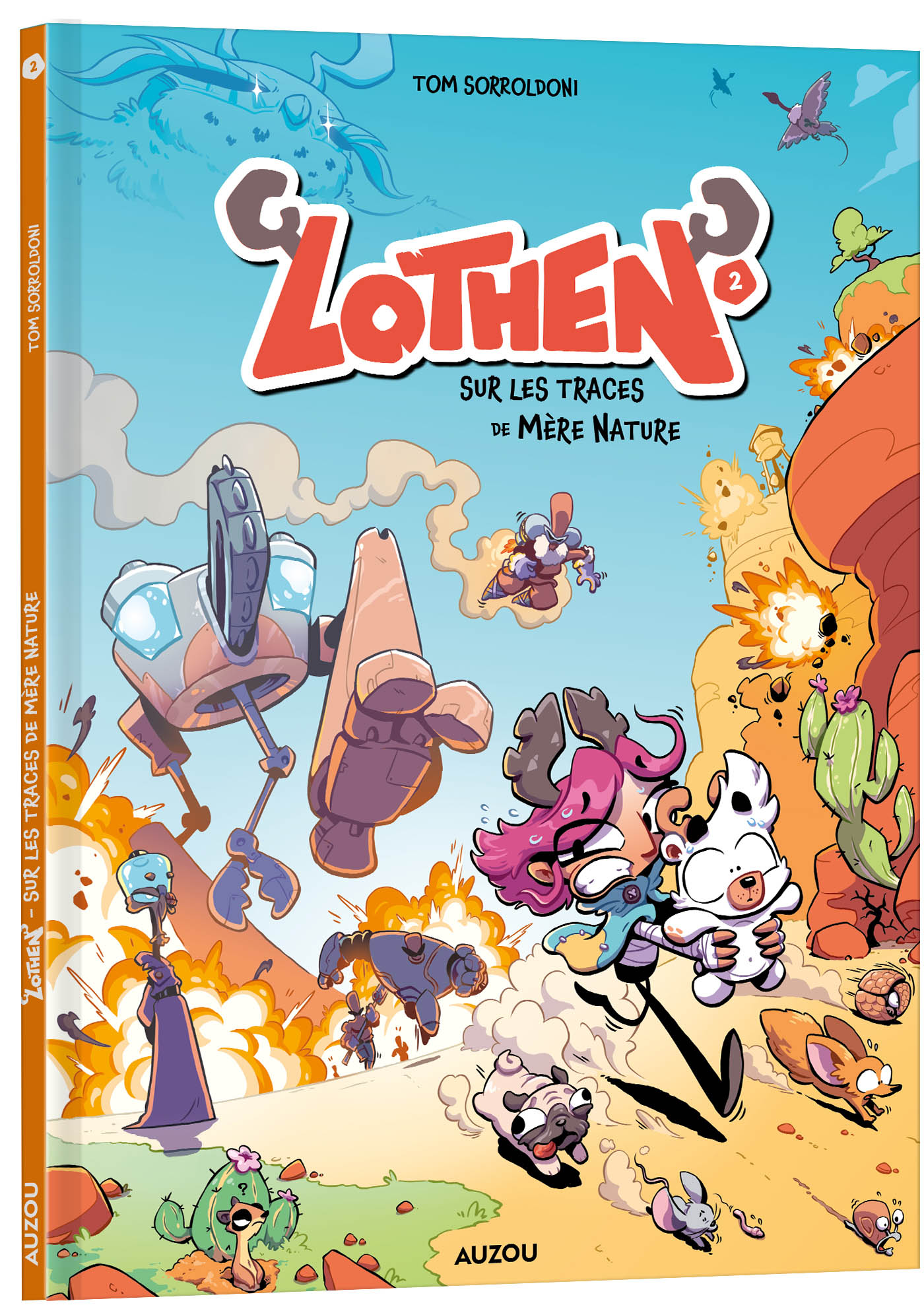 Lothen - Tome 2 - Sur Les Traces De Mère Nature