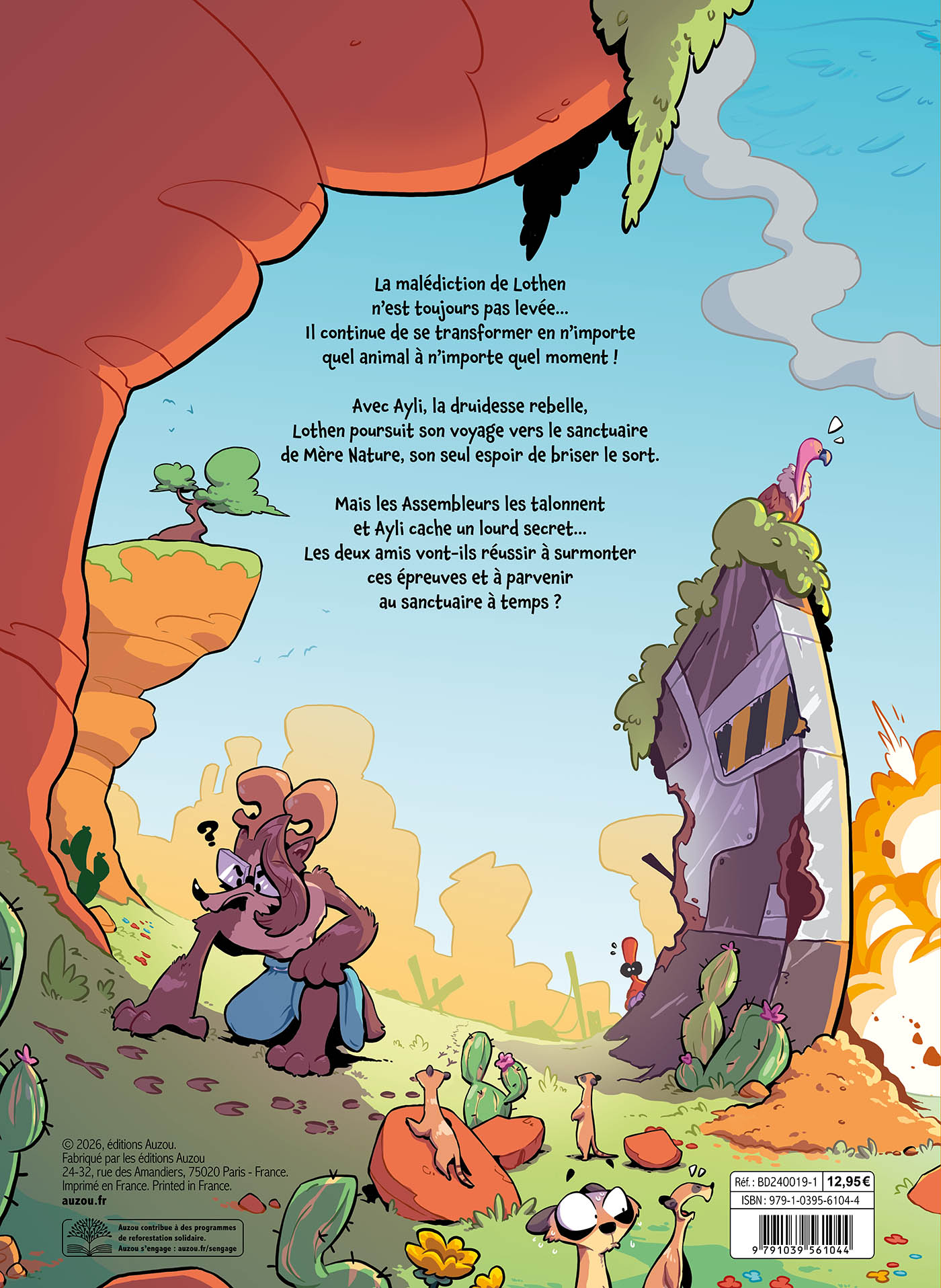 Lothen - Tome 2 - Sur Les Traces De Mère Nature
