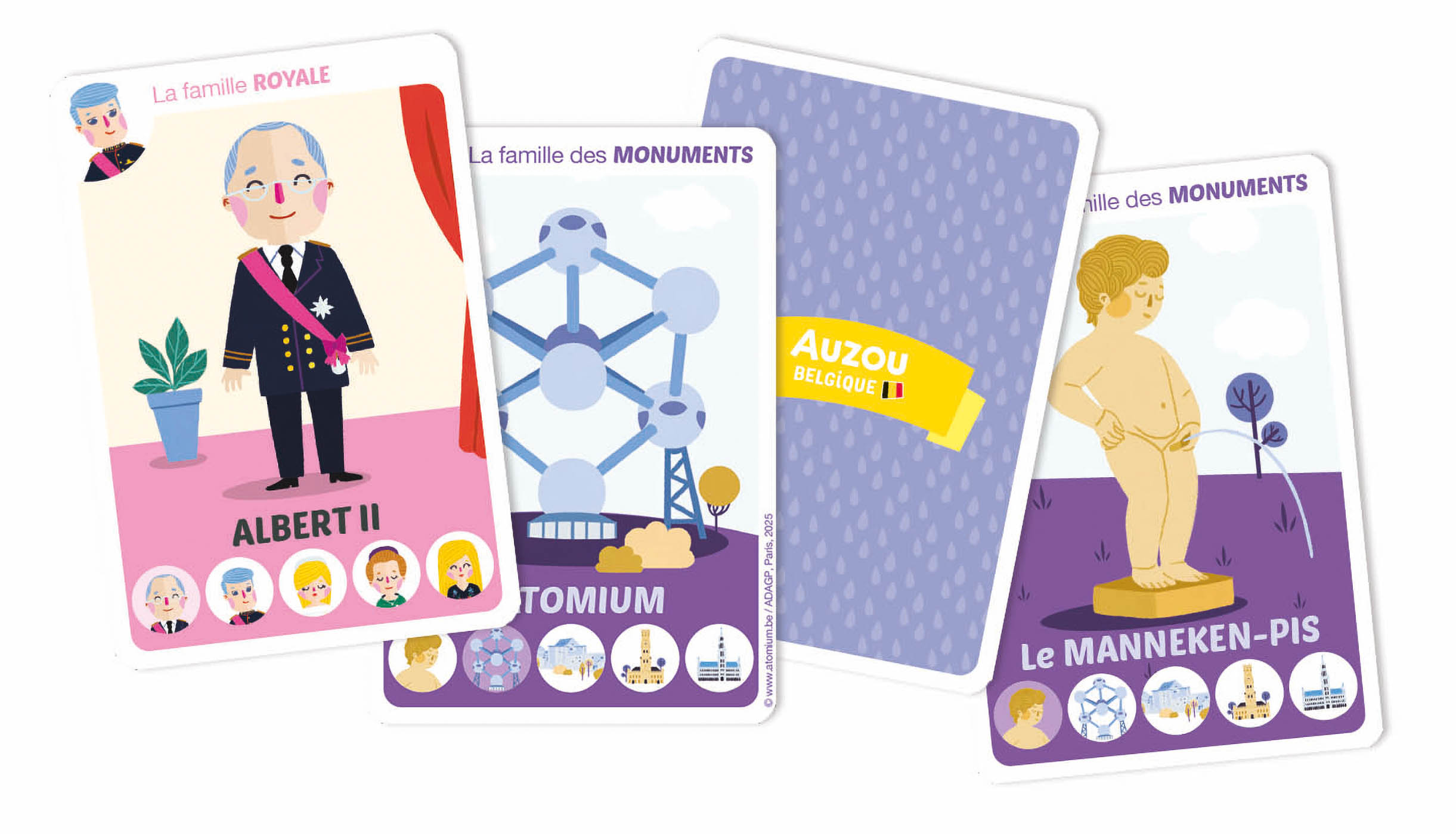 Jeu De Cartes - Mon Jeu De 7 Familles - Spécial Belgique