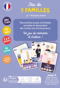 Jeu De Cartes - Mon Jeu De 7 Familles - Spécial Belgique