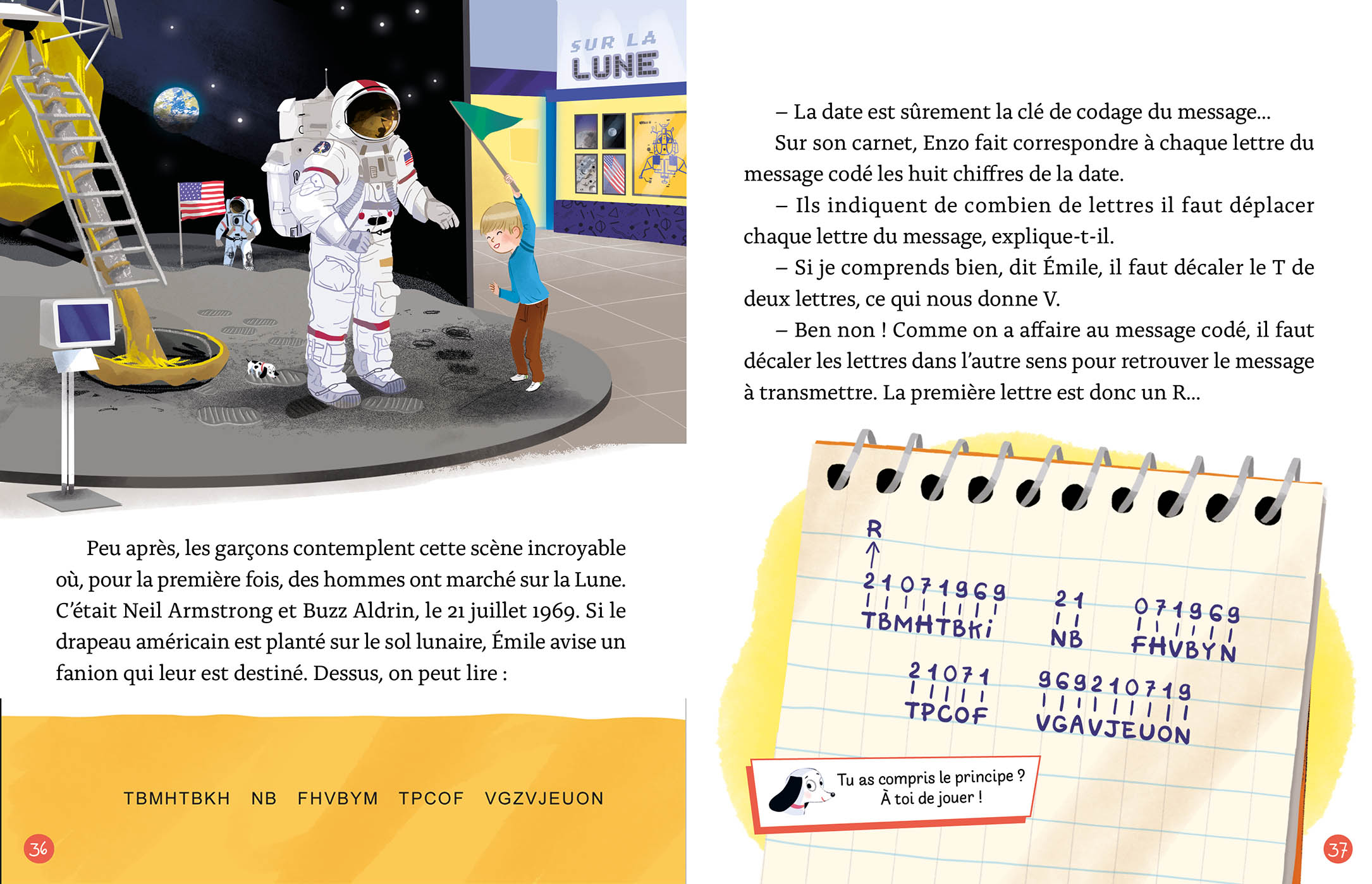 Mon Roman Enigme - Mes Premières Enquêtes - Dans L'espace Mon Roman Enigme - Mes Premières Enquêtes - Dans L'espace