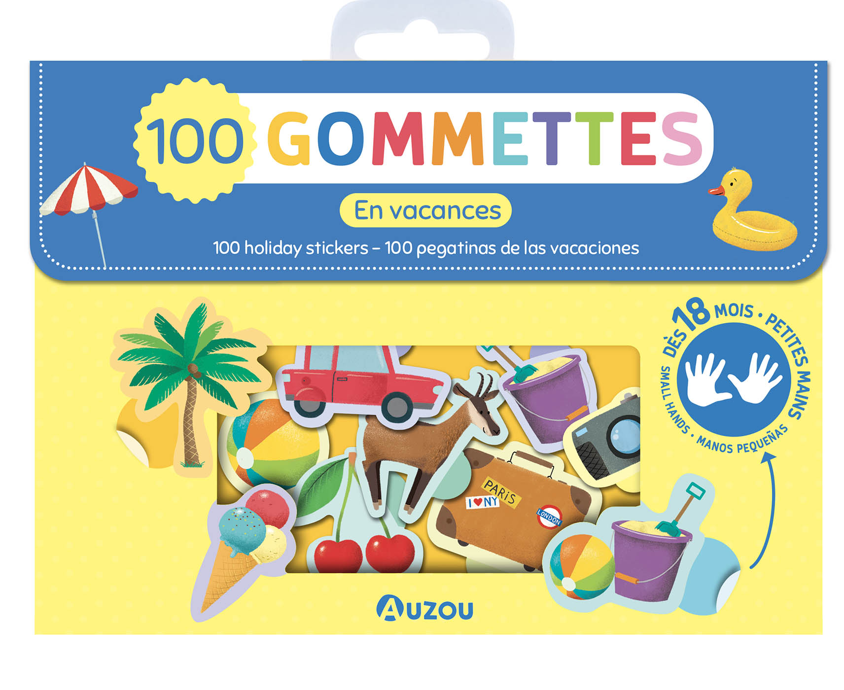 Ma Pochette De 100 Gommettes - En Vacances Ma Pochette De 100 Gommettes - En Vacances