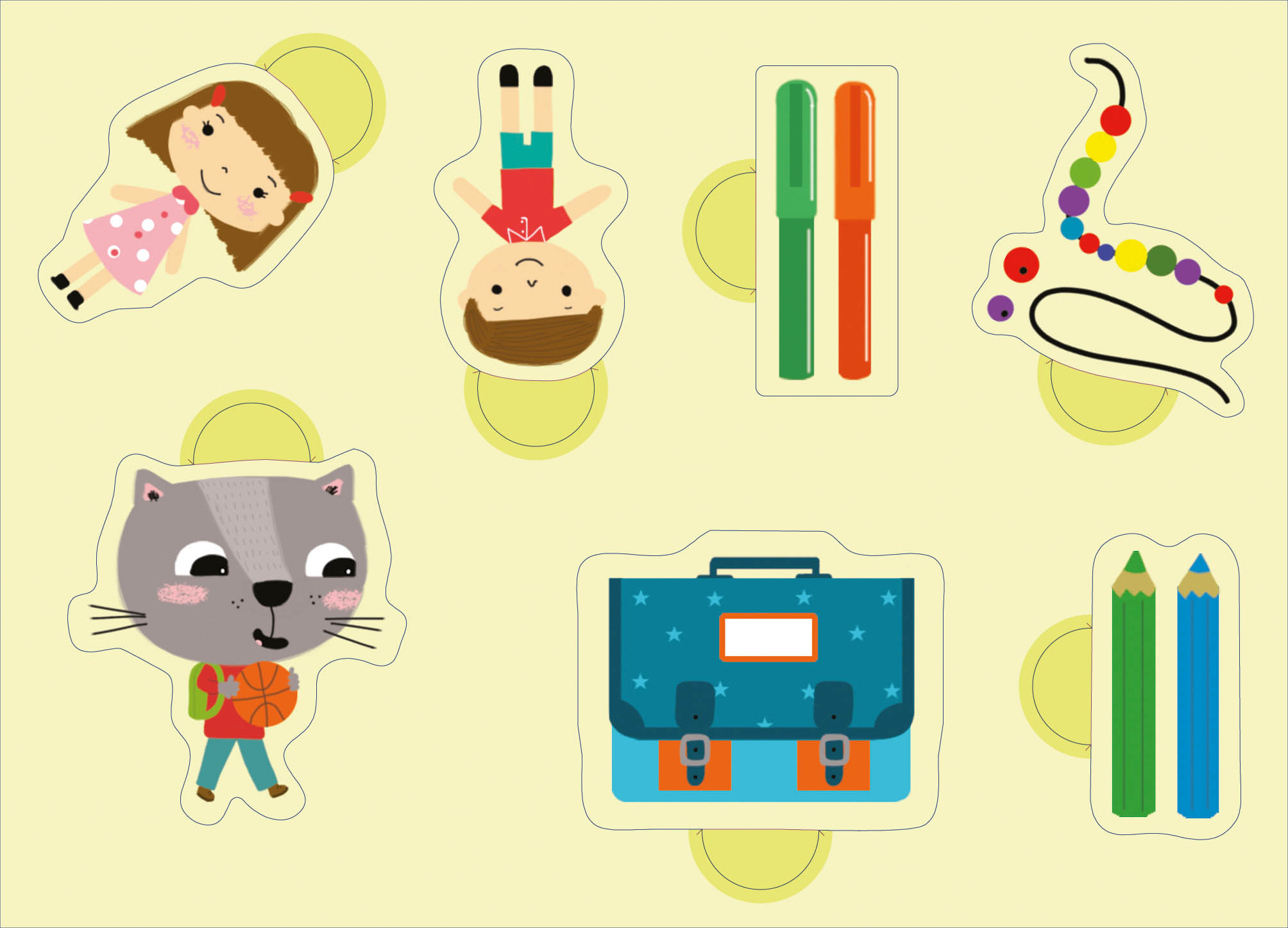 Ma Pochette De 100 Gommettes - École