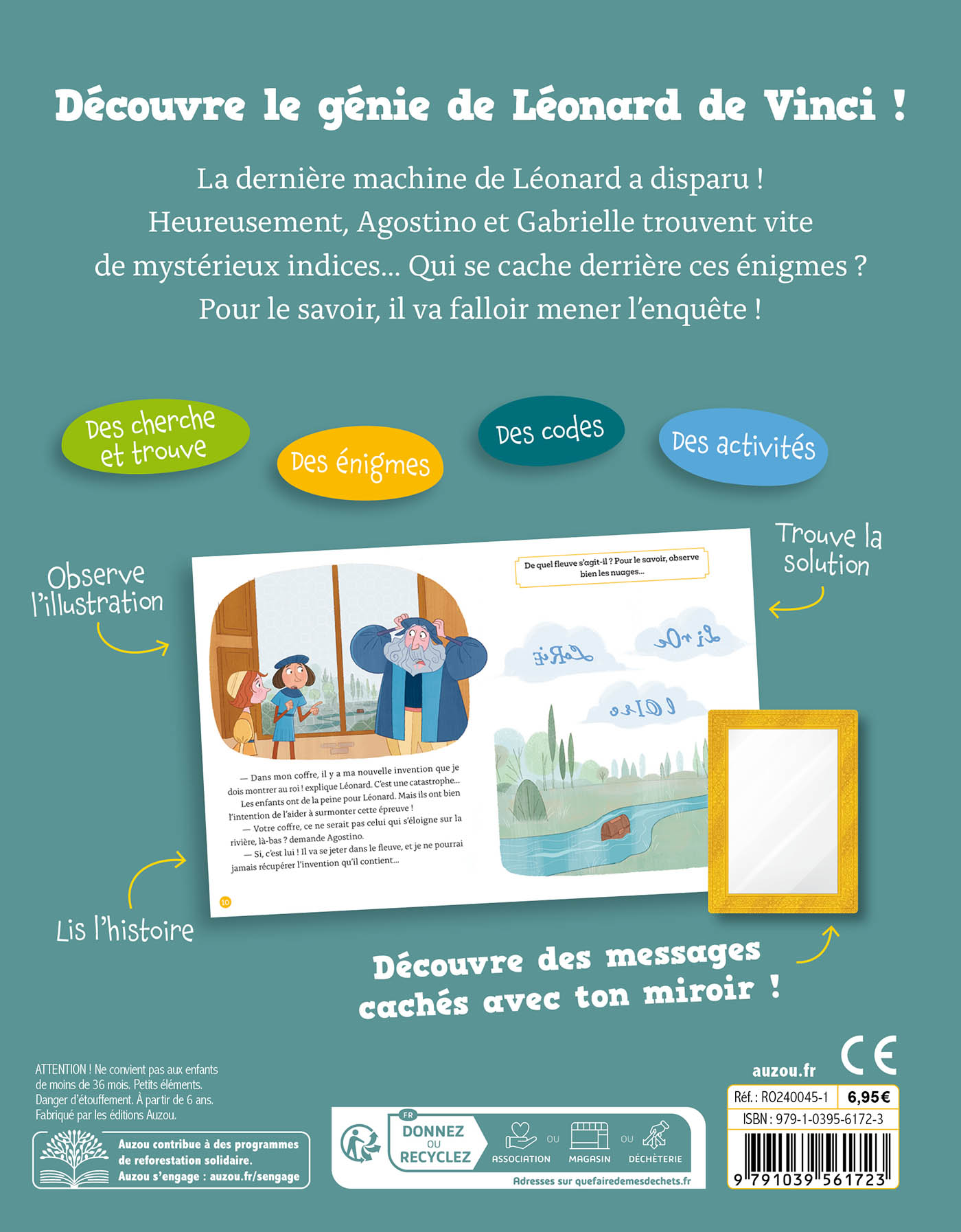 Mon Roman Enigme - Léonard De Vinci