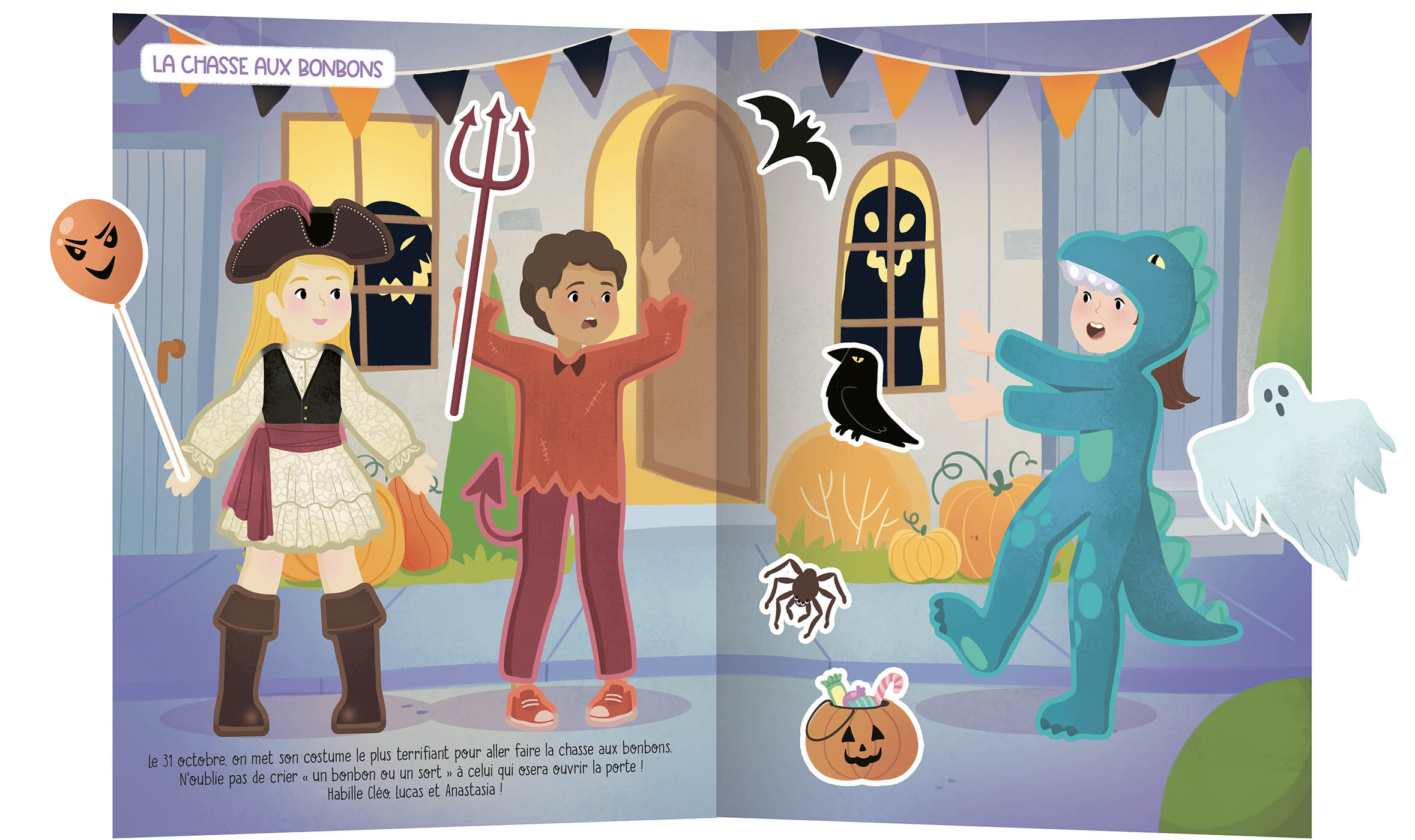 Mes 500 Autocollants Créatifs - Halloween