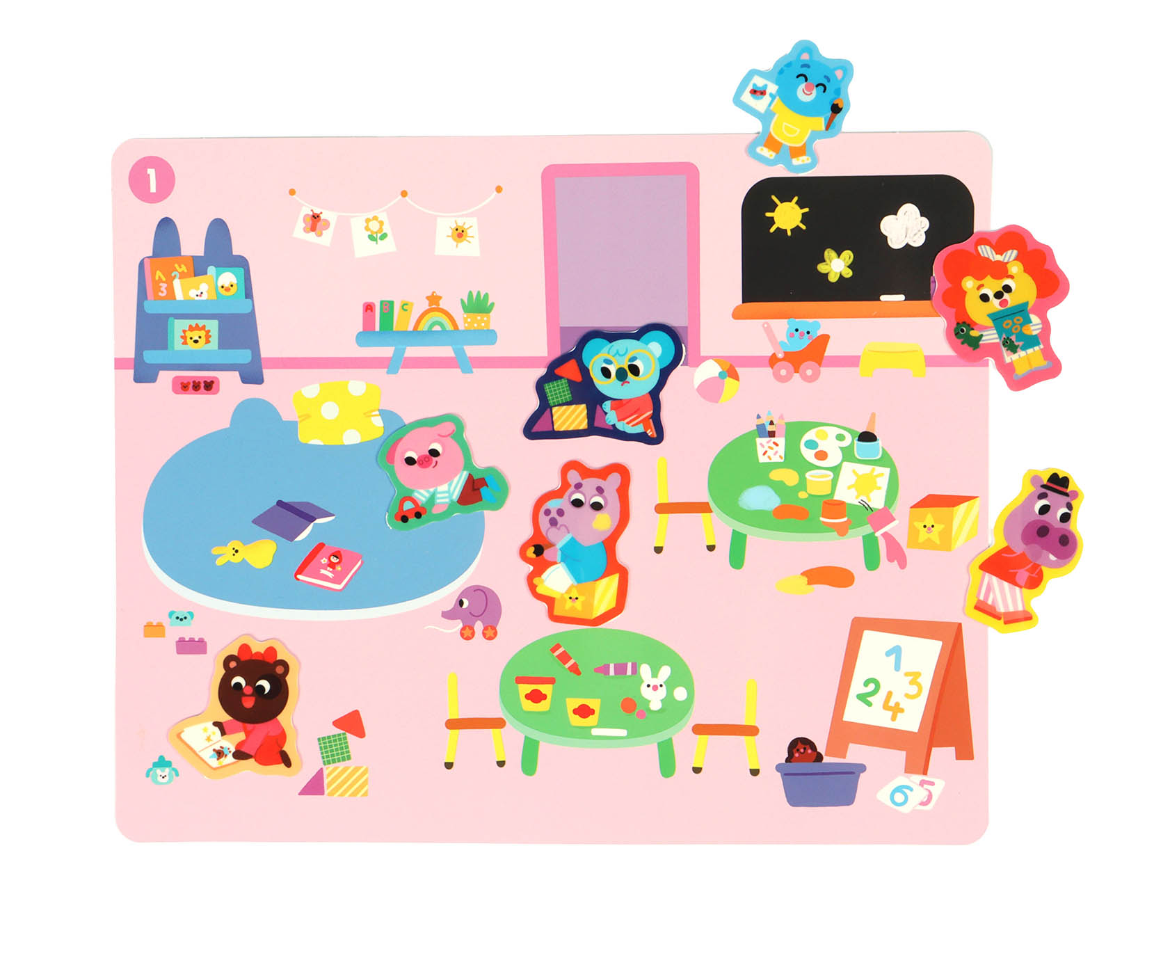 Ma Pochette D'artiste - Mes Premiers Autocollants En Relief - Les Émotions