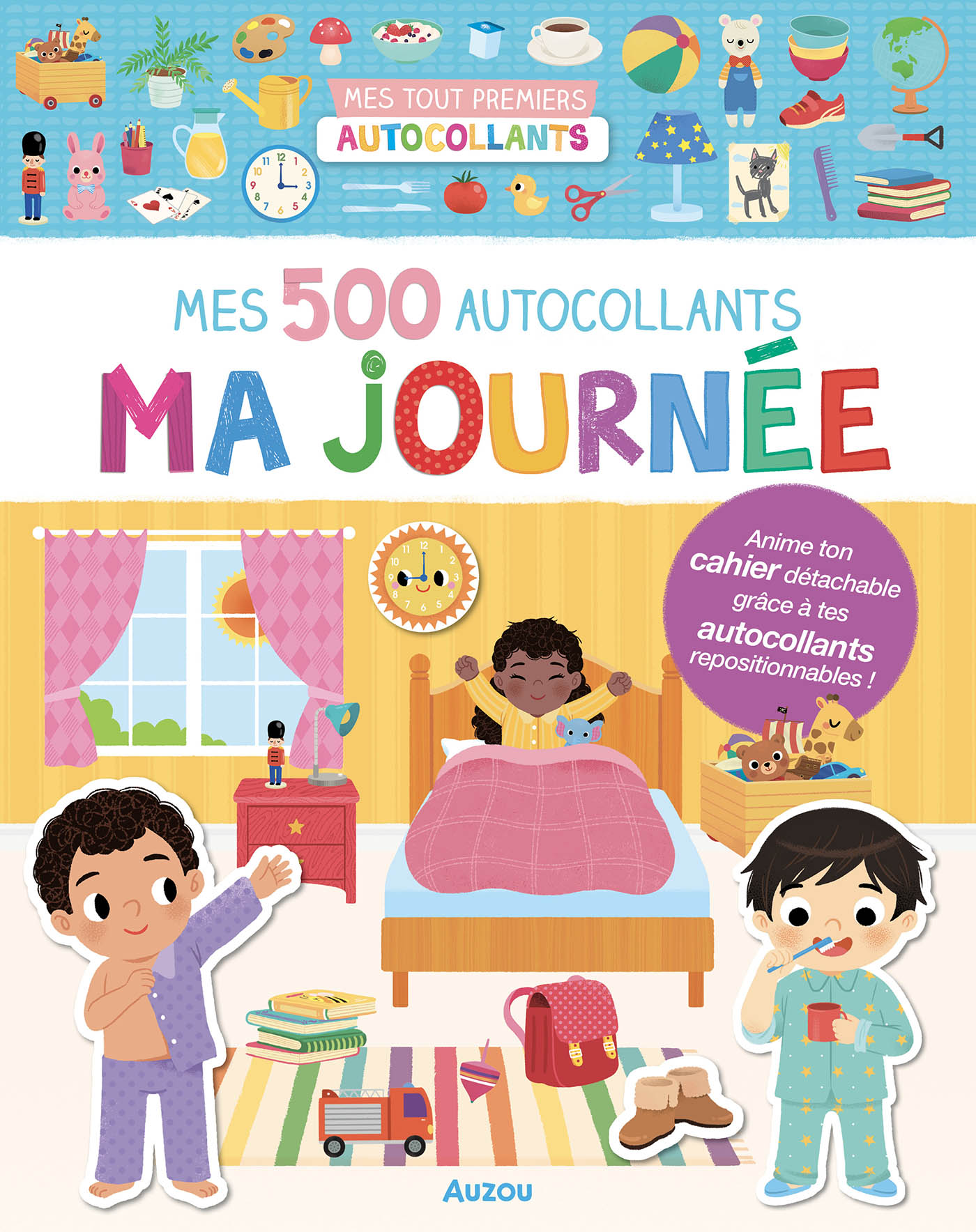 Mes Tout Premiers Autocollants - 500 Autocollants Ma Journée Mes Tout Premiers Autocollants - 500 Autocollants Ma Journée