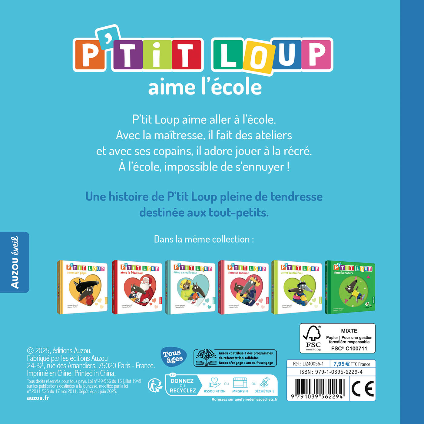 P'tit Loup Aime L'école P'tit Loup Aime L'école
