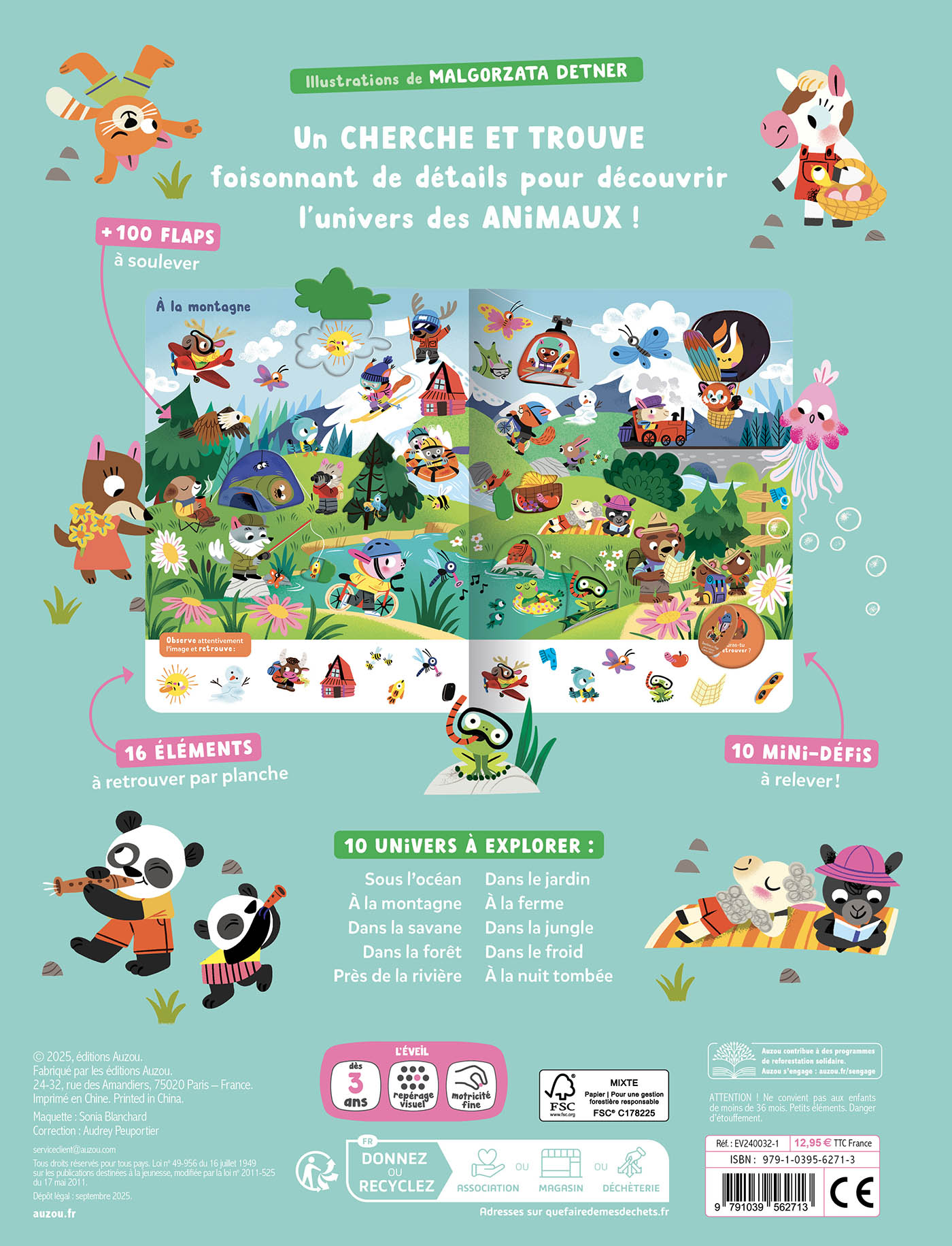Mon Cherche Et Trouve Surprise - Les Animaux
