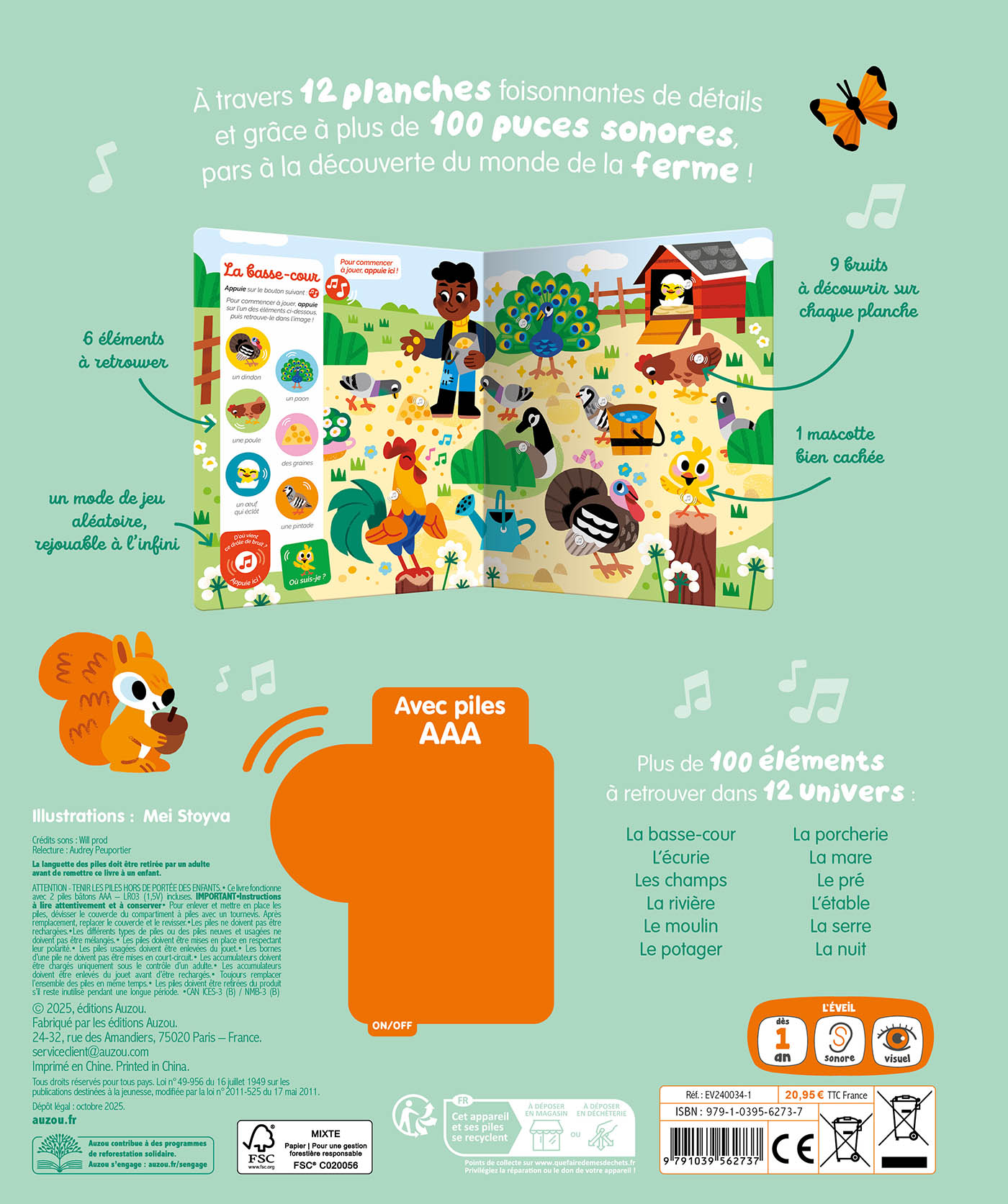 Cherche Et Trouve Des Tout-Petits Sonore - La Ferme