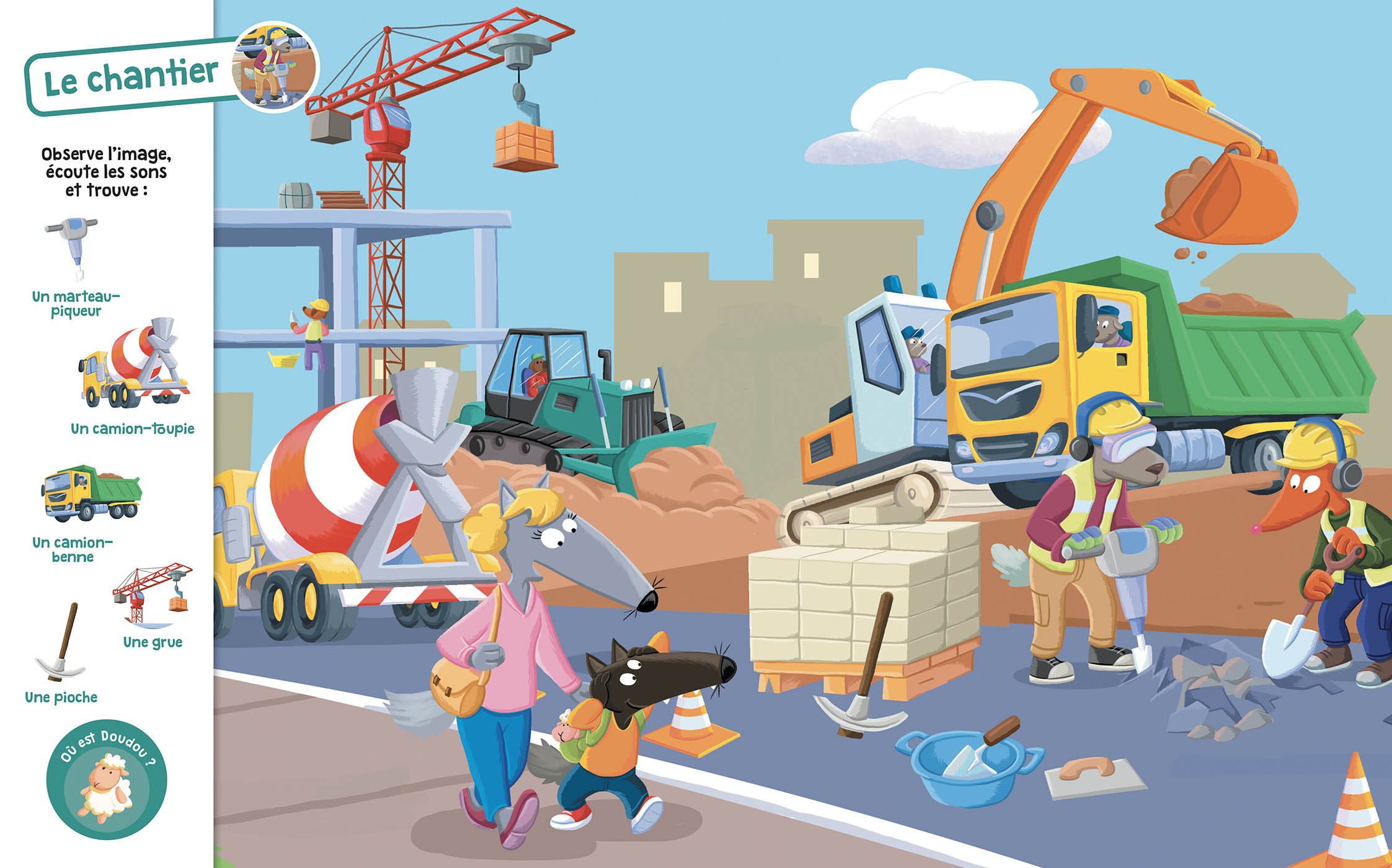 P'tit Loup - Mon Cherche Et Trouve Sonore