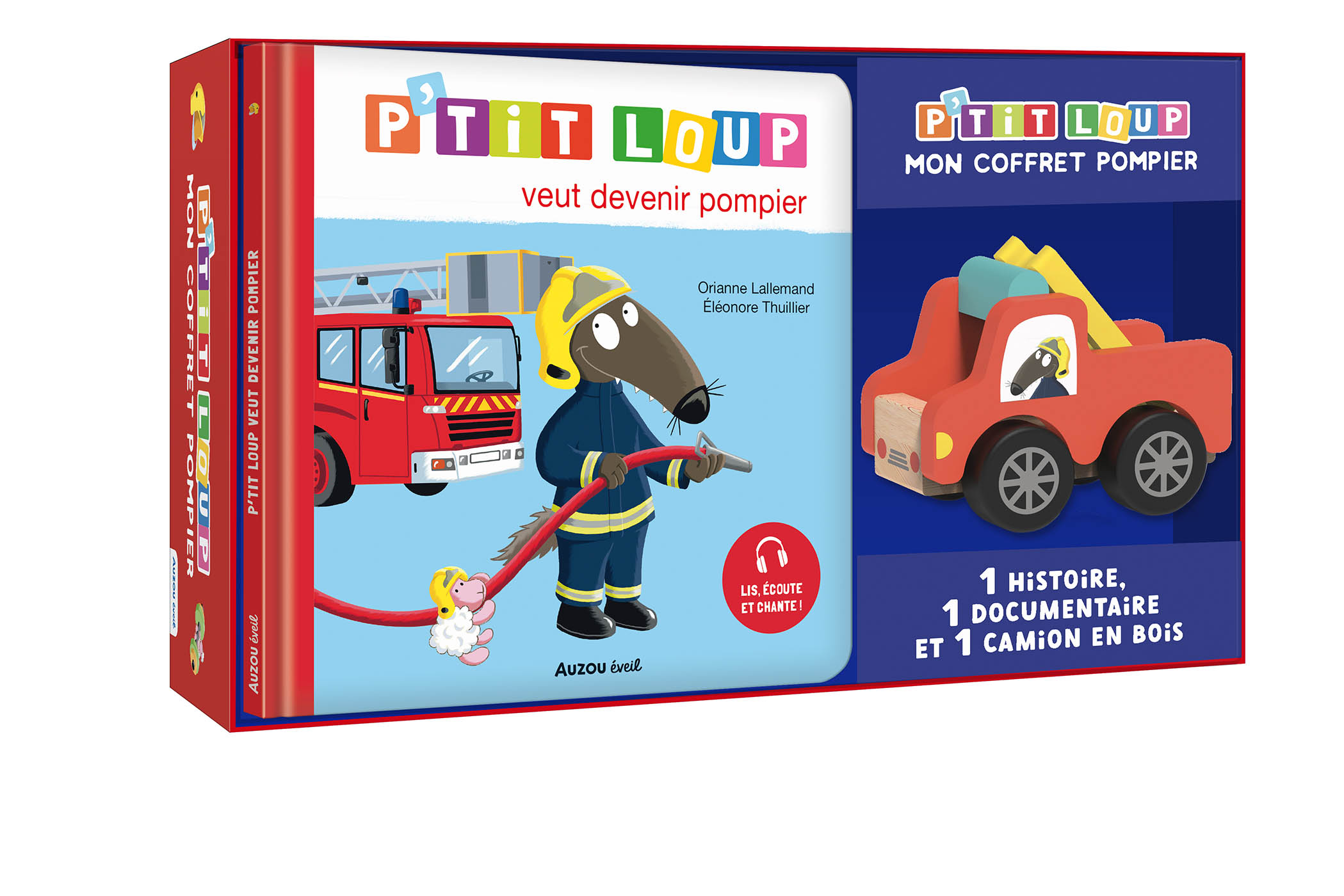 P'tit Loup - À La Découverte Des Pompiers P'tit Loup - À La Découverte Des Pompiers