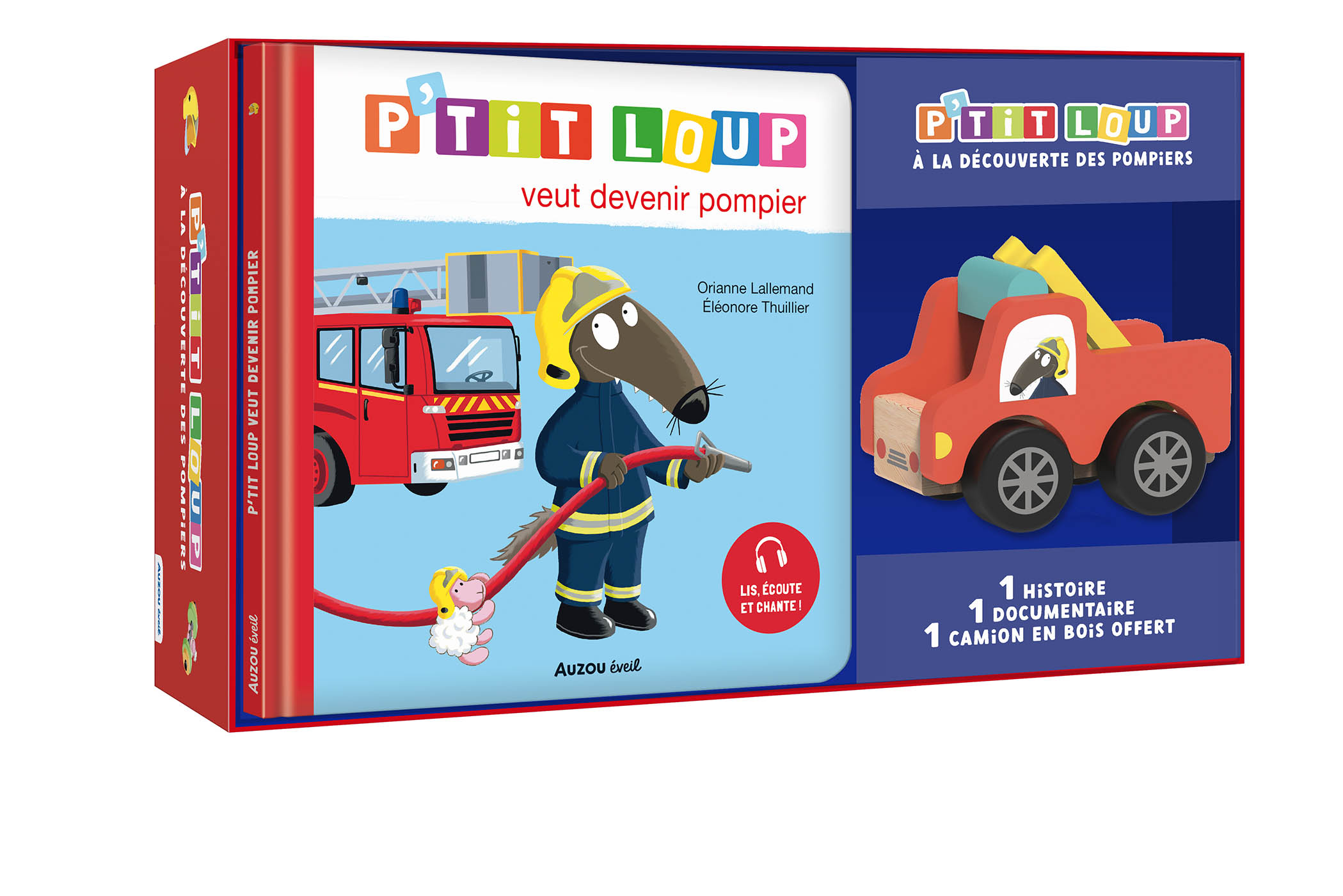 P'tit Loup - À La Découverte Des Pompiers P'tit Loup - À La Découverte Des Pompiers
