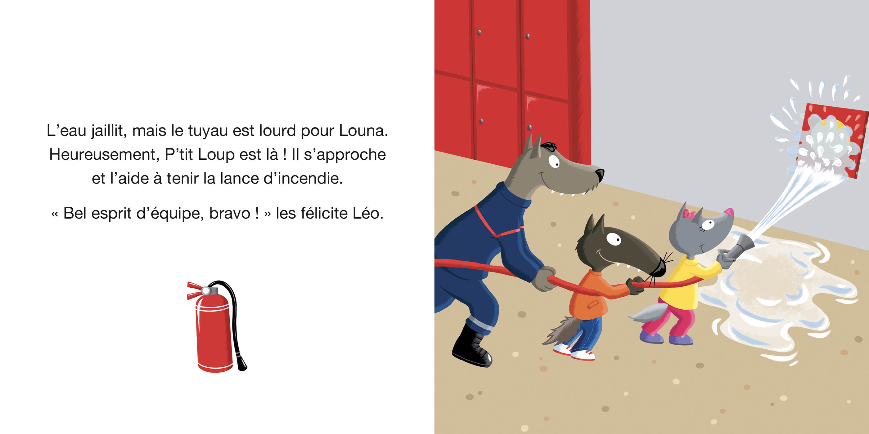 P'tit Loup - À La Découverte Des Pompiers