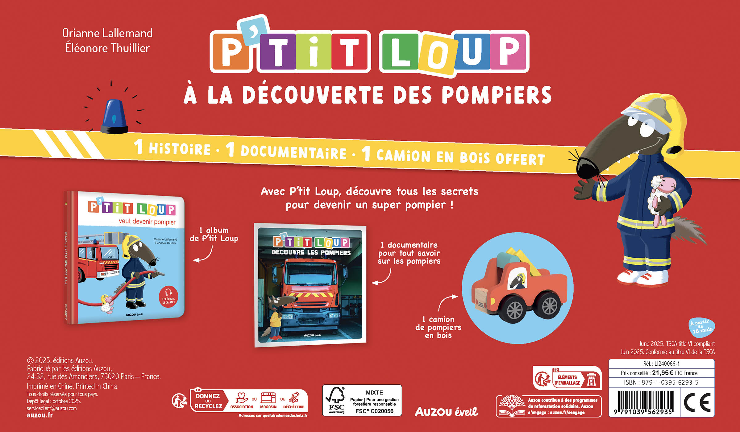 P'tit Loup - À La Découverte Des Pompiers