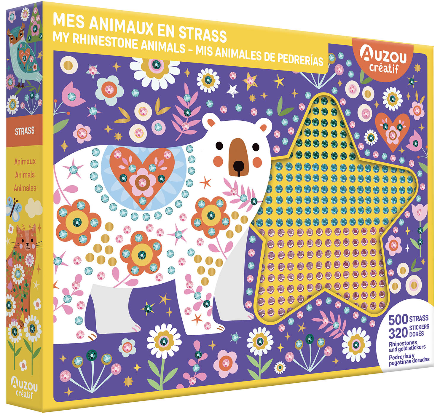 Mon Coffret D'artiste - Mes Animaux En Strass Mon Coffret D'artiste - Mes Animaux En Strass