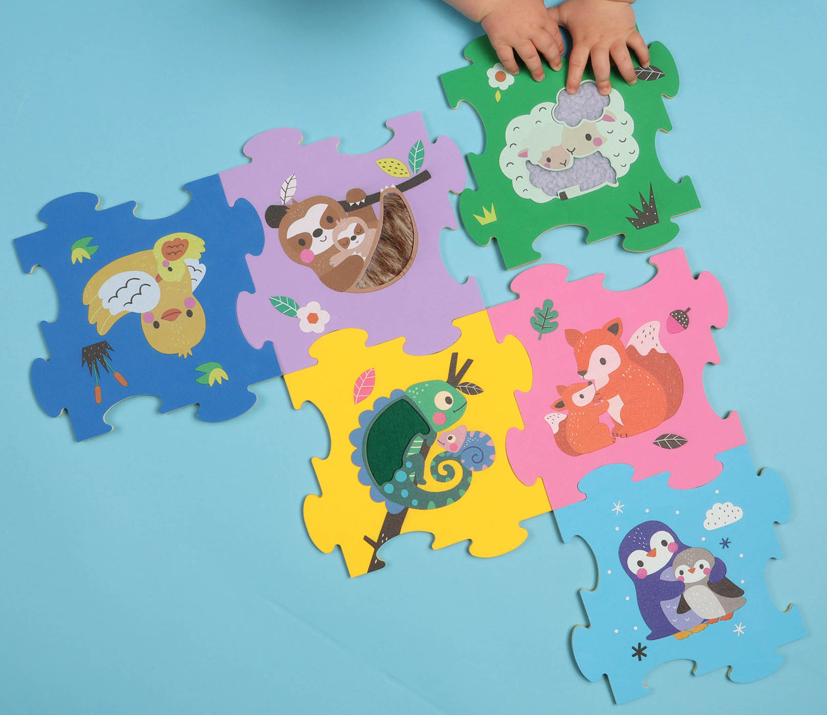 Mon Puzzle En Mousse - À Toucher Mon Puzzle En Mousse - À Toucher