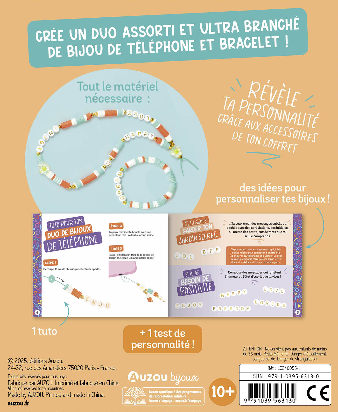 Mon Duo De Bijoux - 1 Bracelet + 1 Bijou De Téléphone