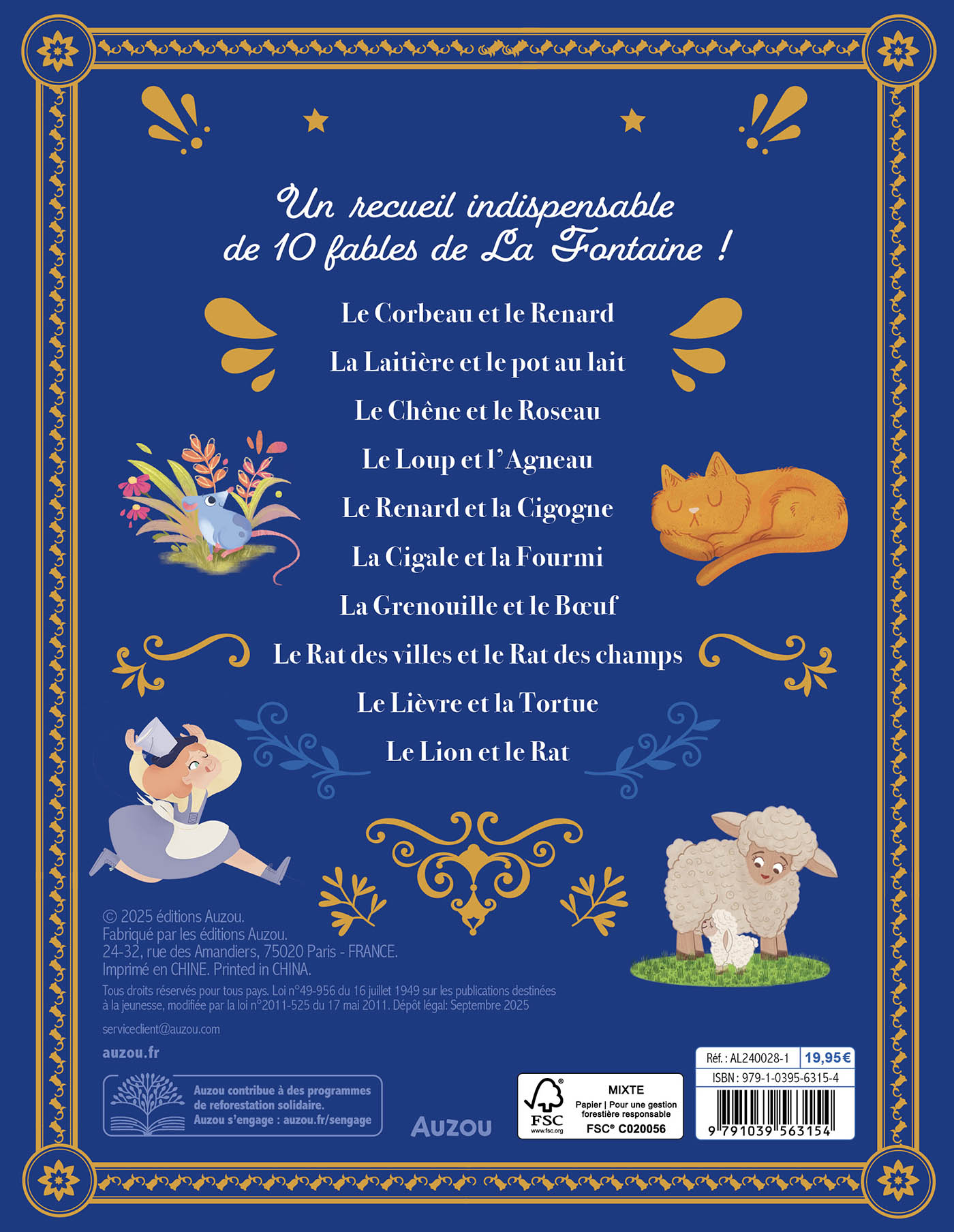 Ma Jolie Bibliothèque Des Fables De La Fontaine