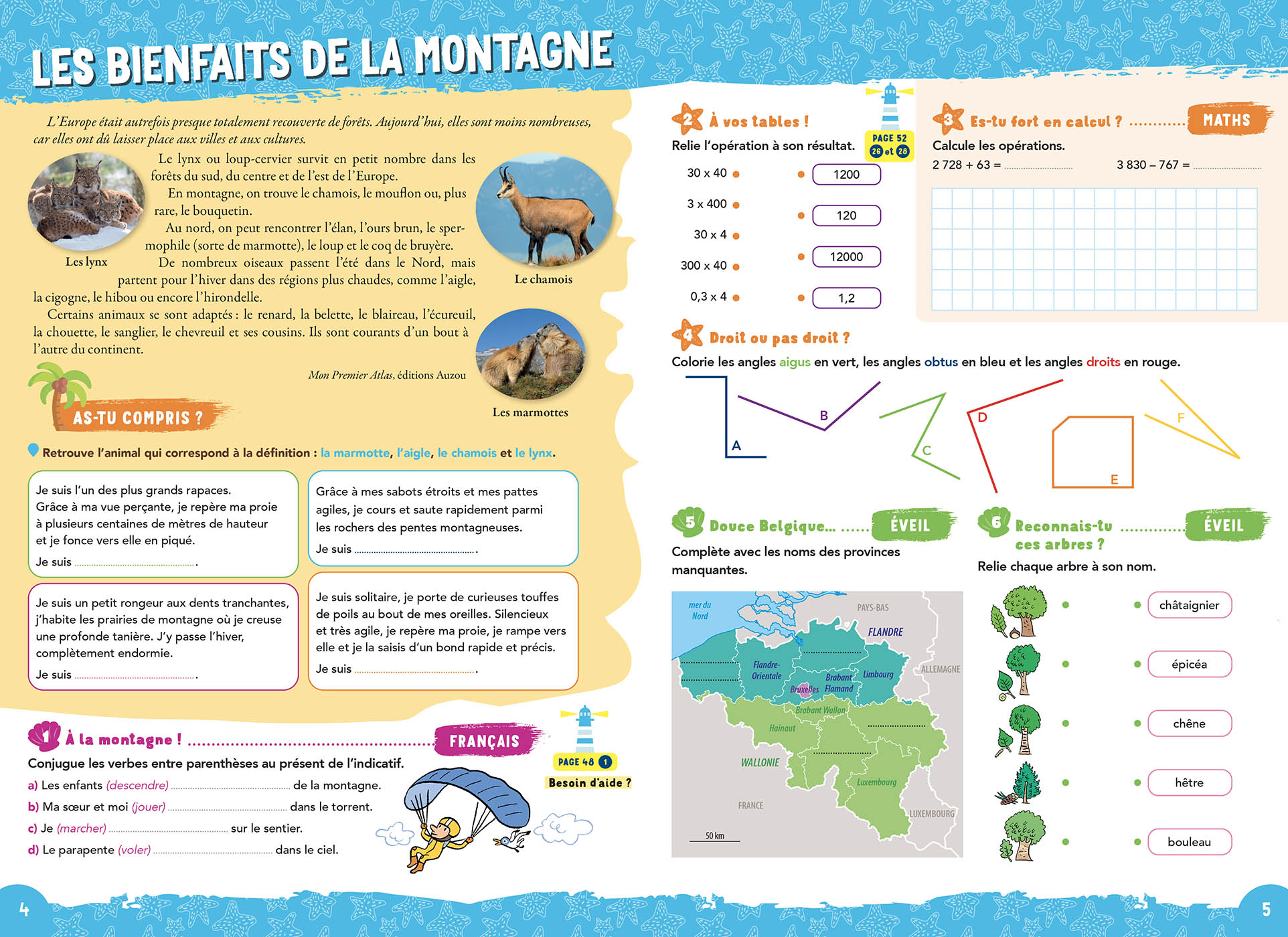 Auzou Vacances - En Route Vers La 6E Primaire Auzou Vacances - En Route Vers La 6E Primaire