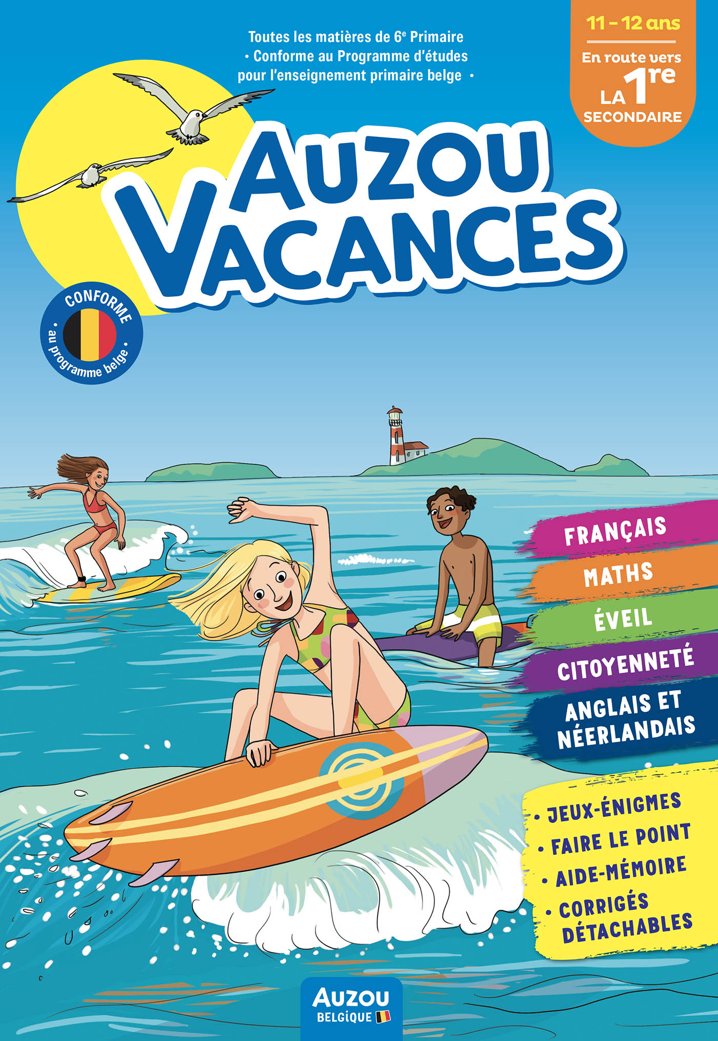 Auzou Vacances - En Route Vers La 1Re Secondaire