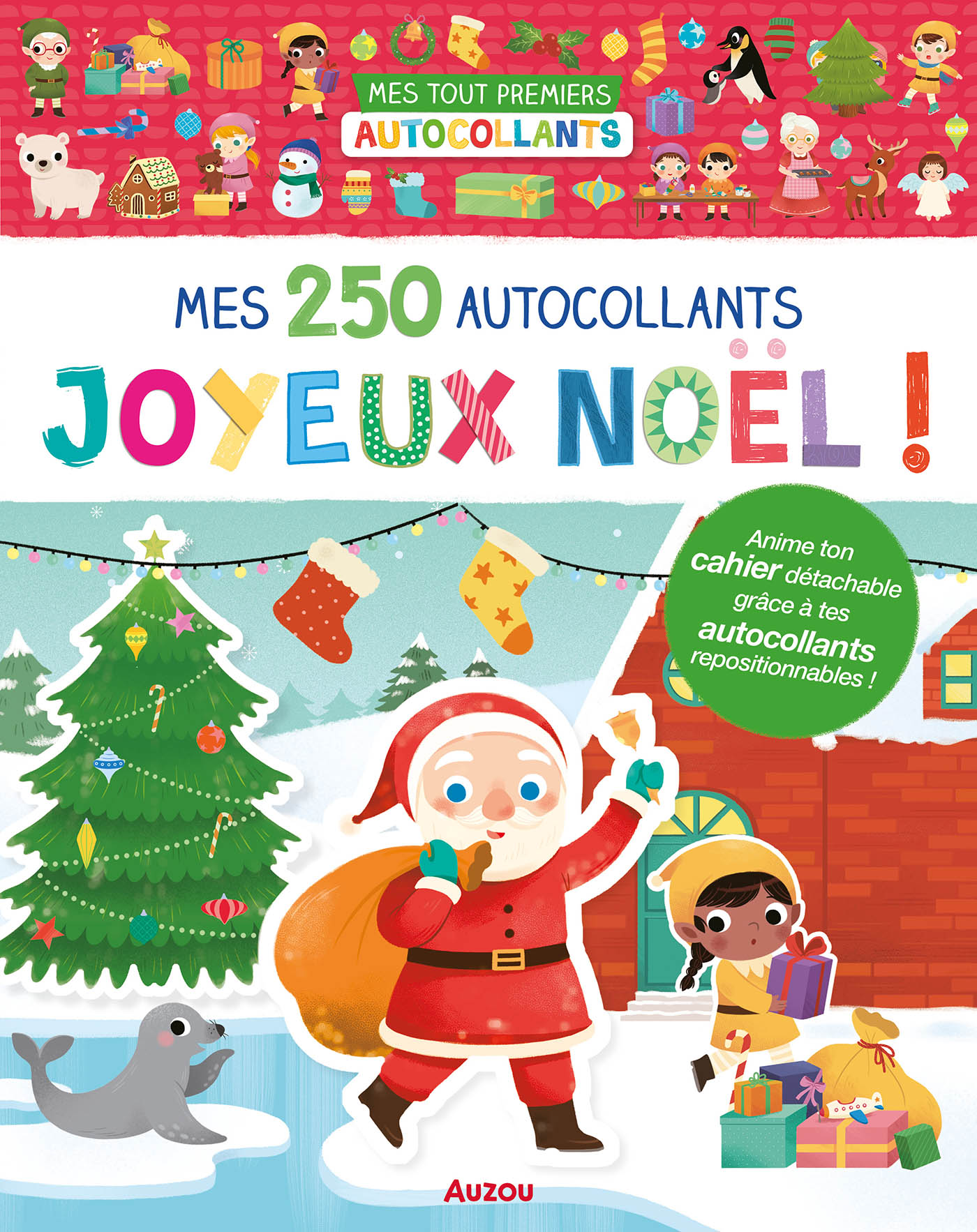 Mes Tout Premiers Autocollants - Mes 250 Autocollants - Joyeux Noël