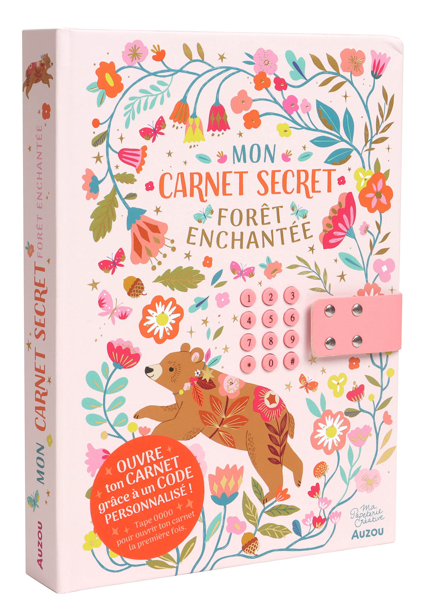 Mon Carnet À Code Secret - Forêt Enchantée