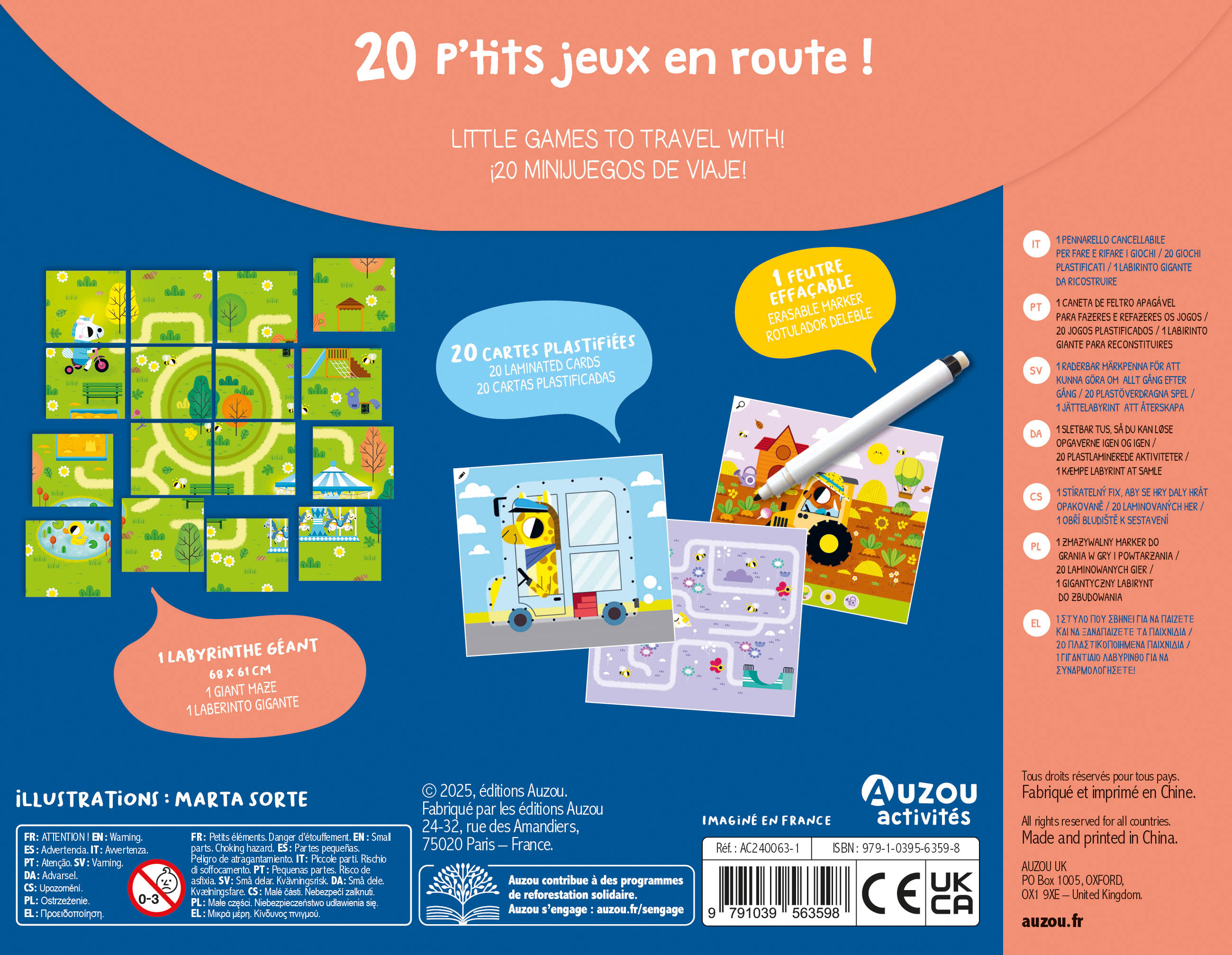 Ma Pochette De Jeux - 20 P'tits Jeux - En Route !