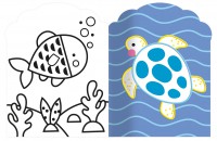 Je Colorie Sans Dépasser - Animaux De La Mer