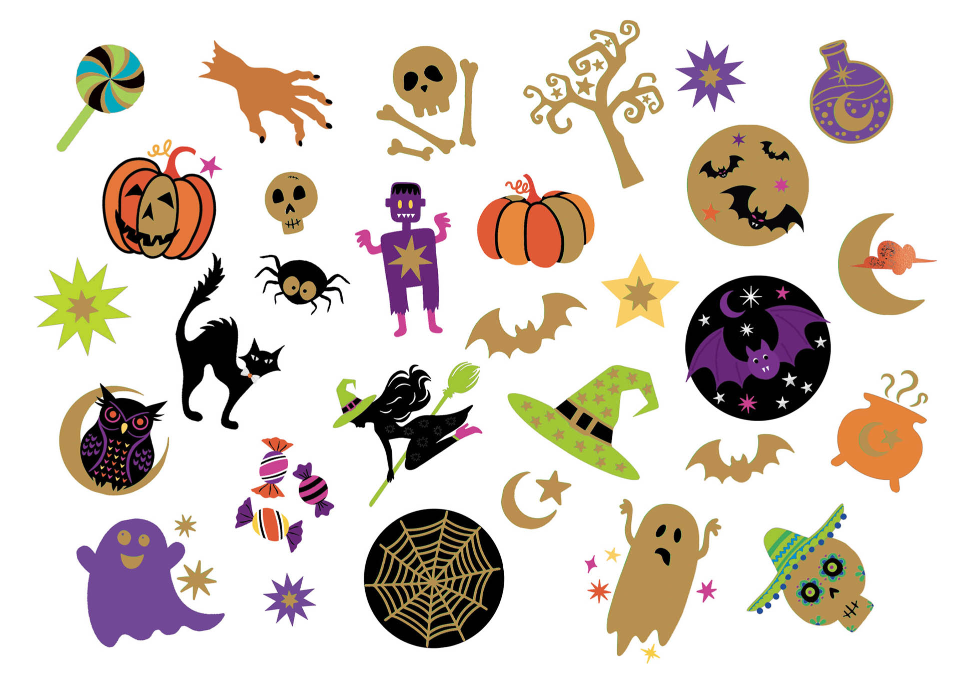Mes P'tits Tattoos - Halloween
