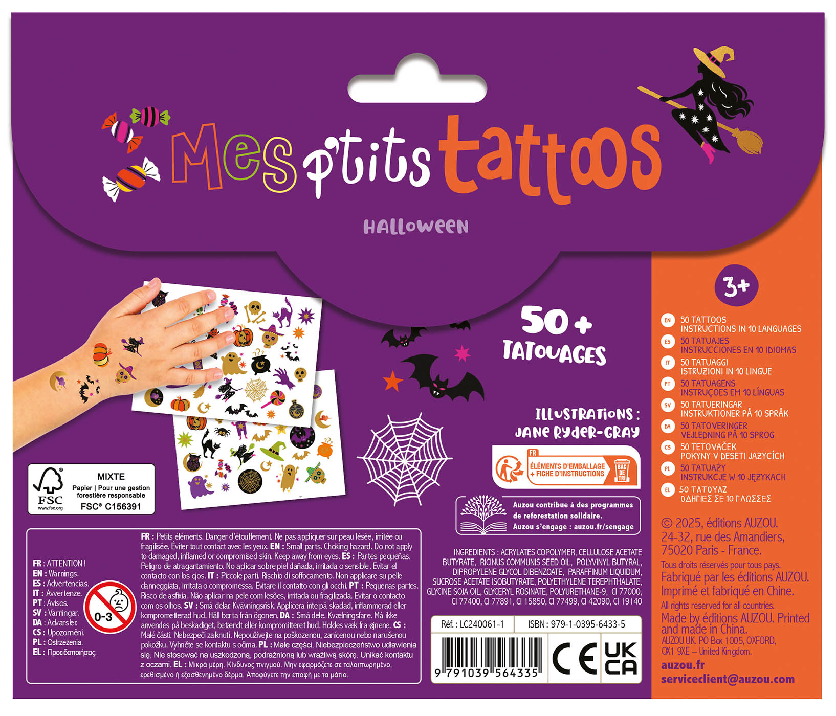 Mes P'tits Tattoos - Halloween Mes P'tits Tattoos - Halloween