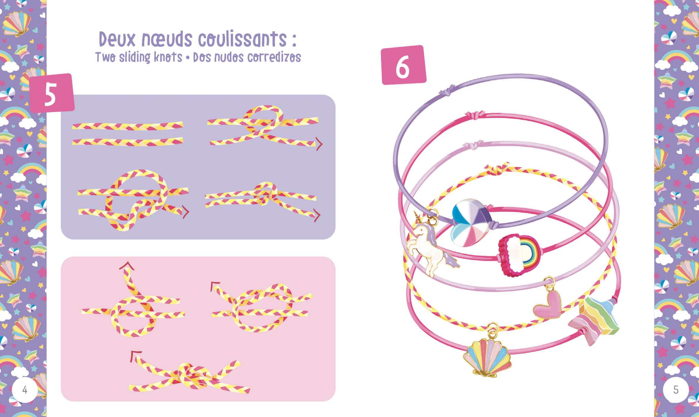 Mon Superbe Bijou - Mes Bracelets Licornes Fluos