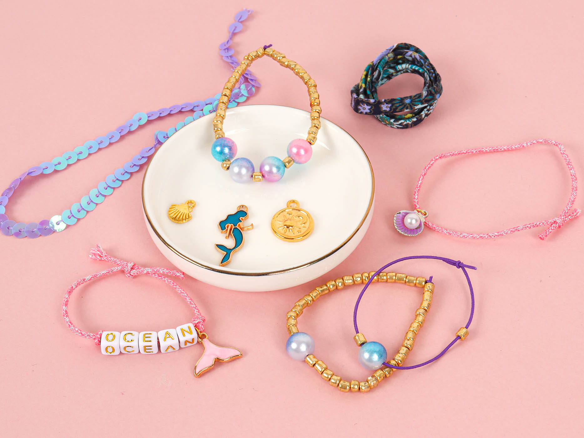 Ma Boîte À Bijoux - Mon Accumulation De Bracelets Sirène Ma Boîte À Bijoux - Mon Accumulation De Bracelets Sirène