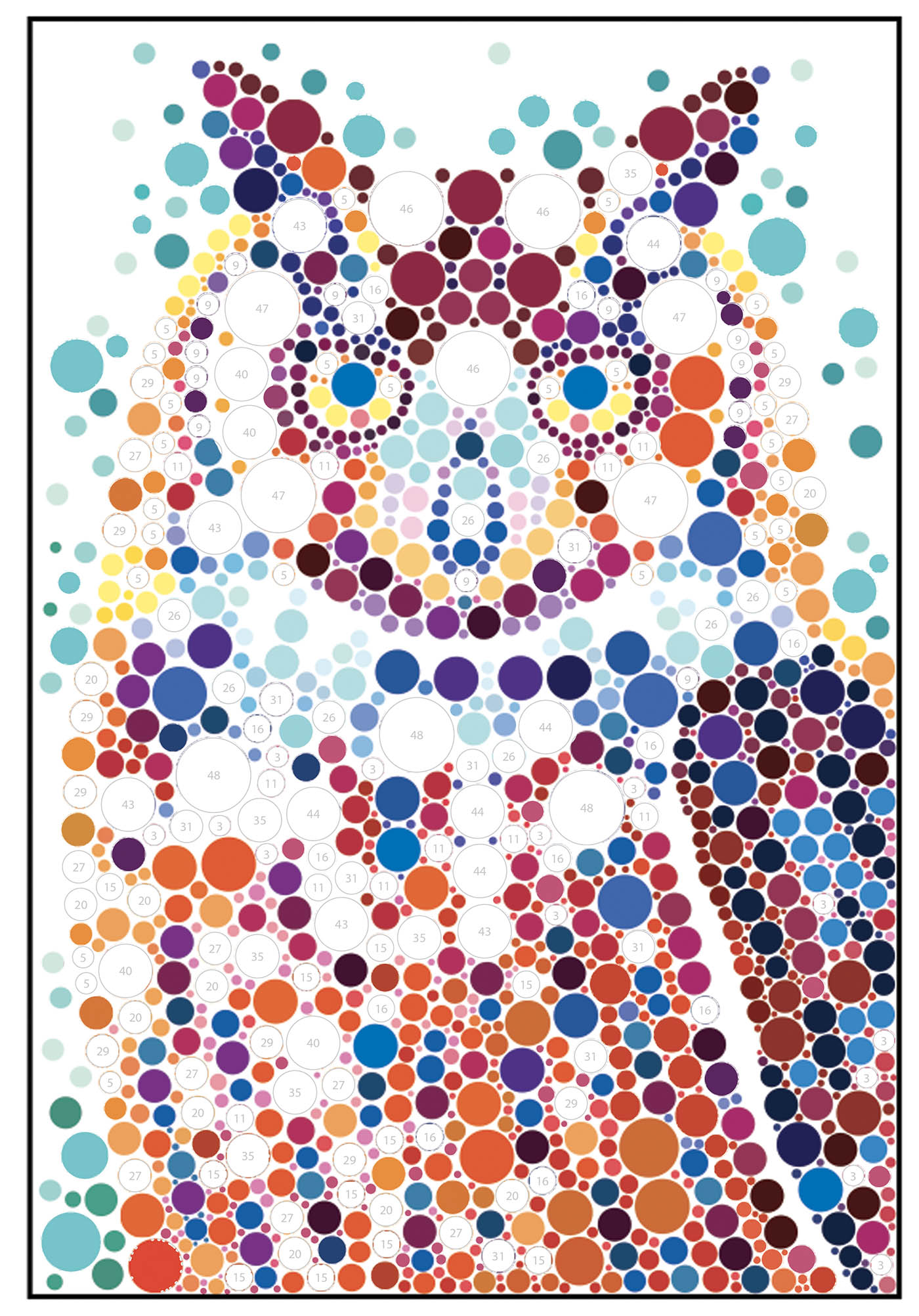 Mes Tableaux Au Numéro - Animaux